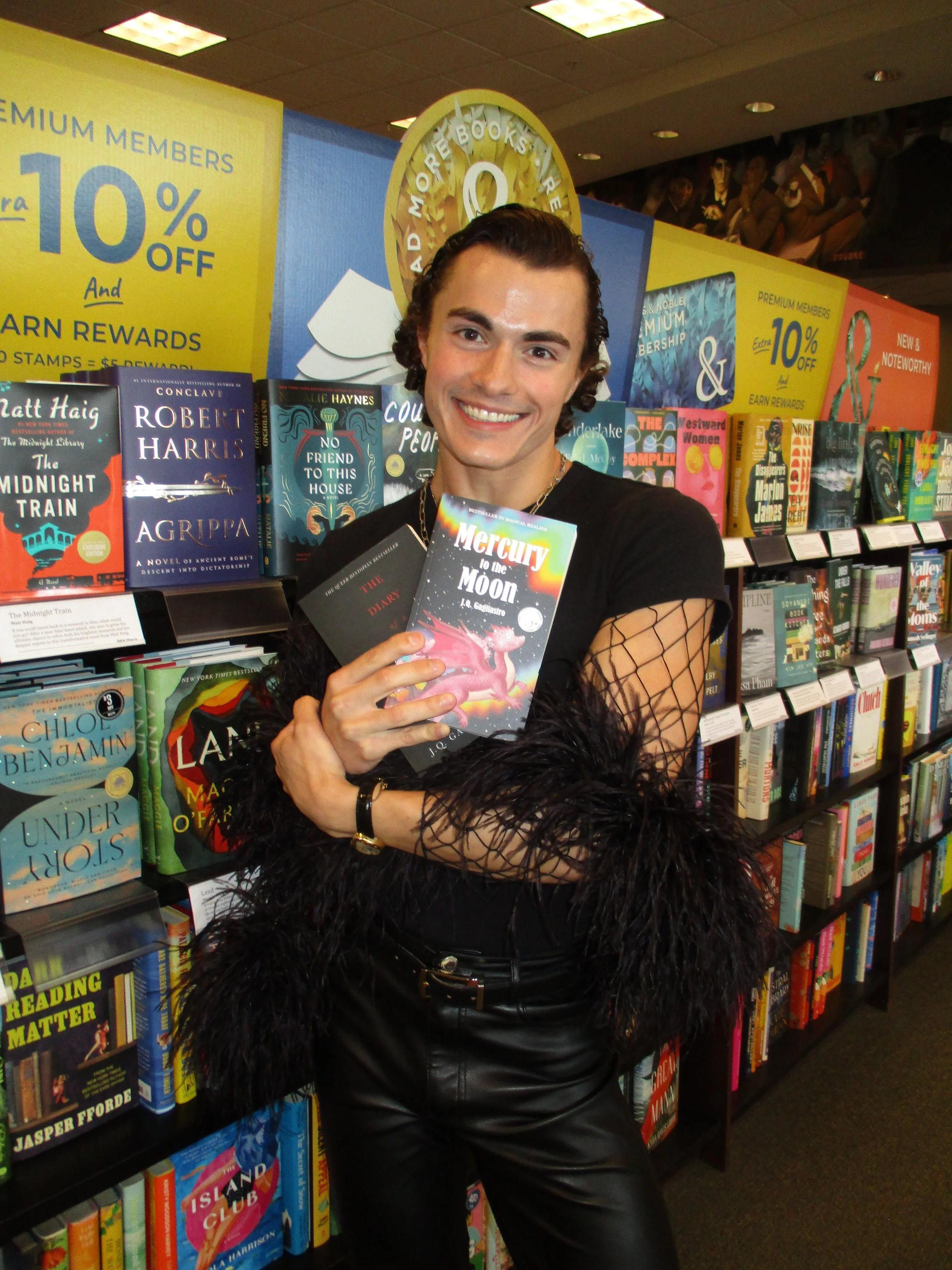 jq gagliastro book author signing ithaca new york barnes and noble