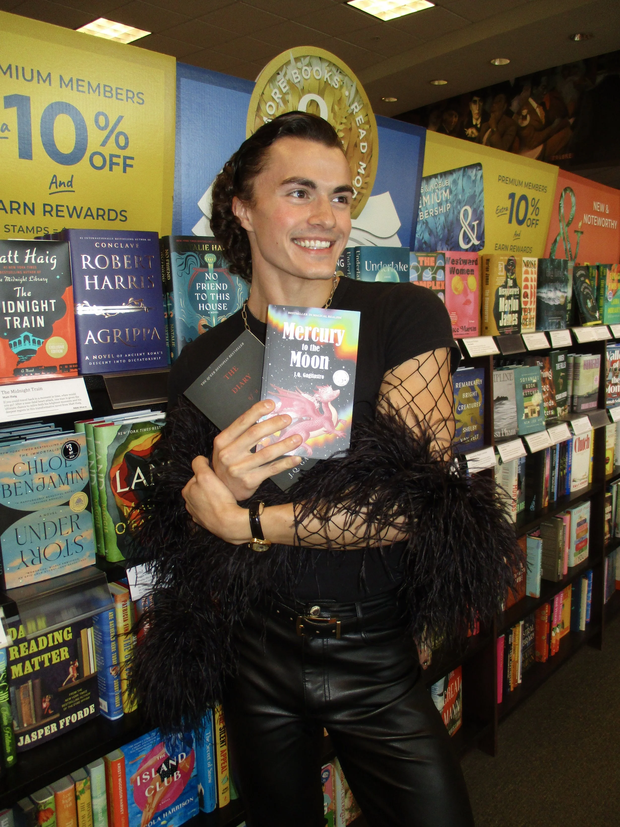 jq gagliastro book author signing ithaca new york barnes and noble
