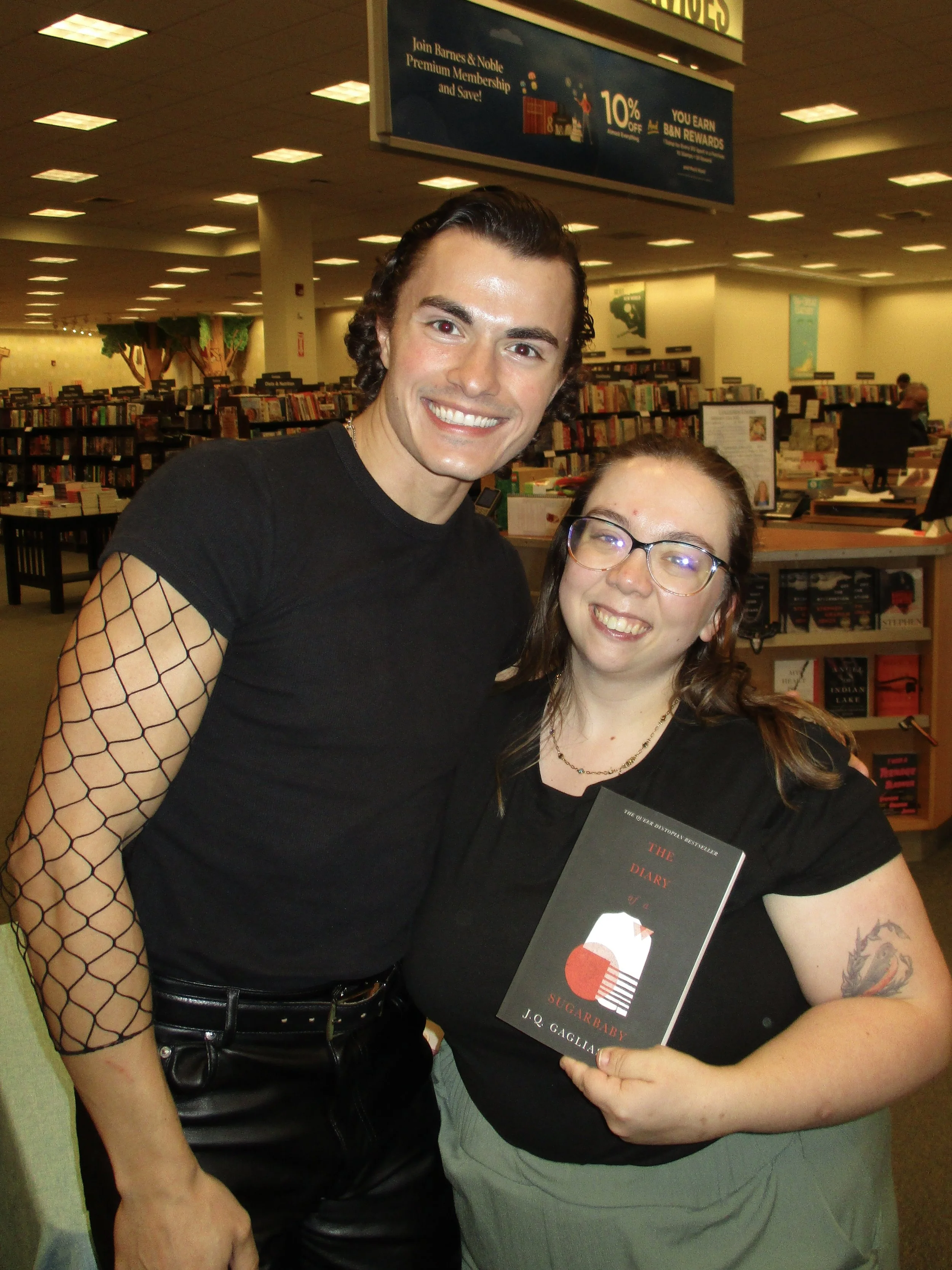 jq gagliastro book author signing ithaca new york barnes and noble