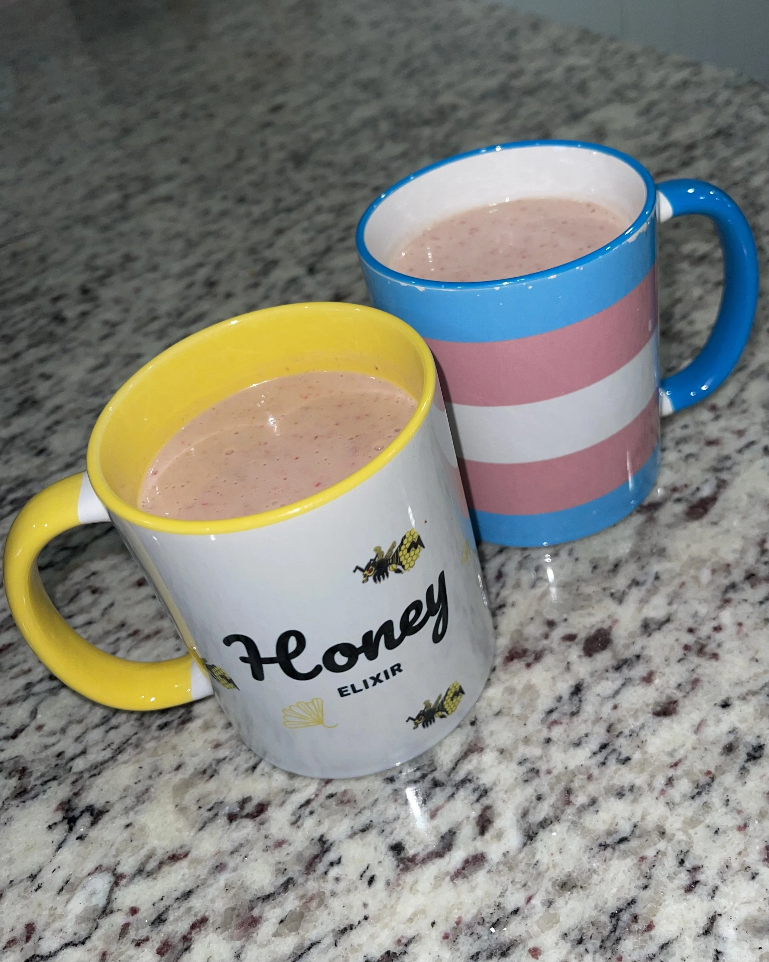 Mercury to the Moon mug vivabee trans flag mug