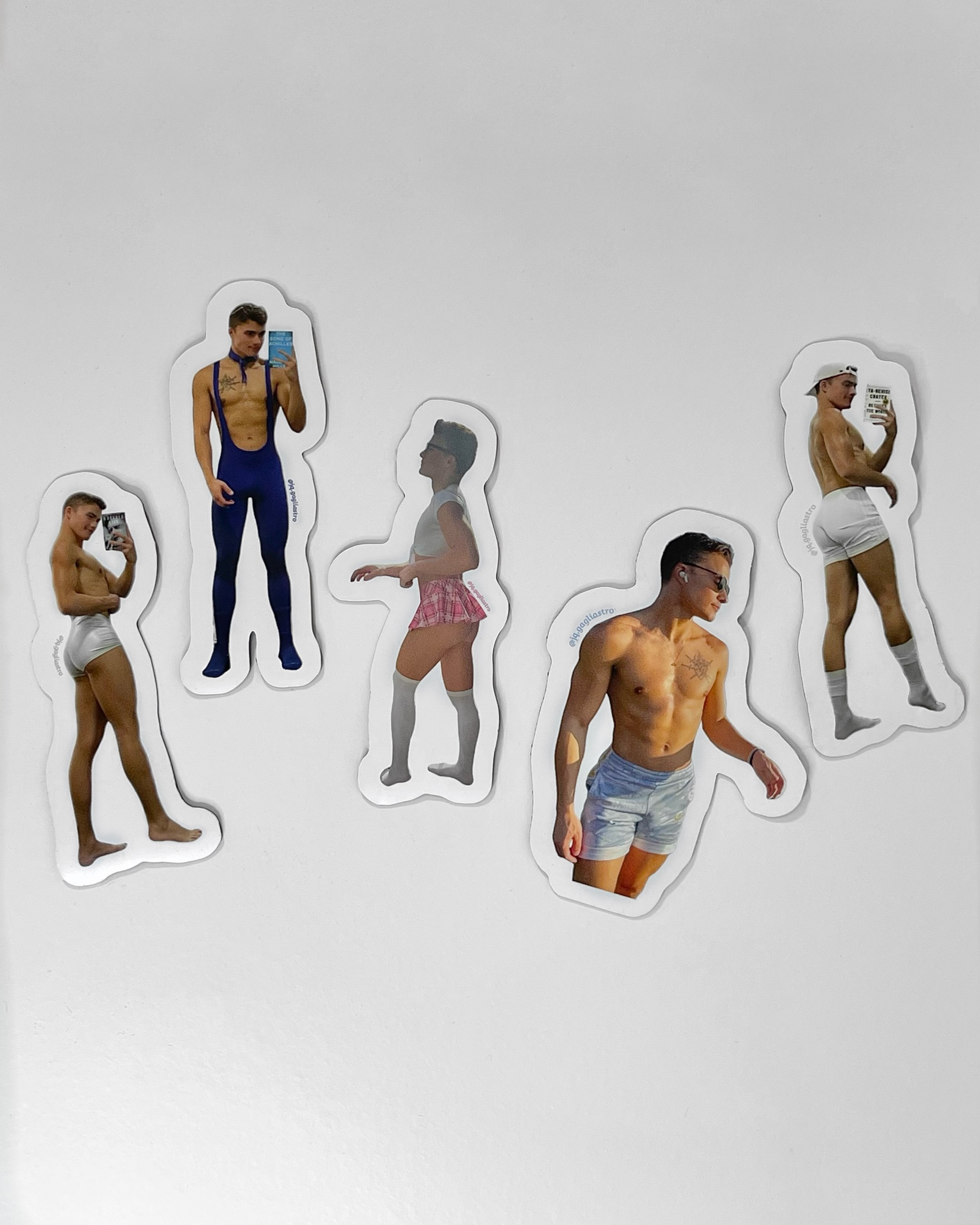 J.Q. Gagliastro magnets trans flag