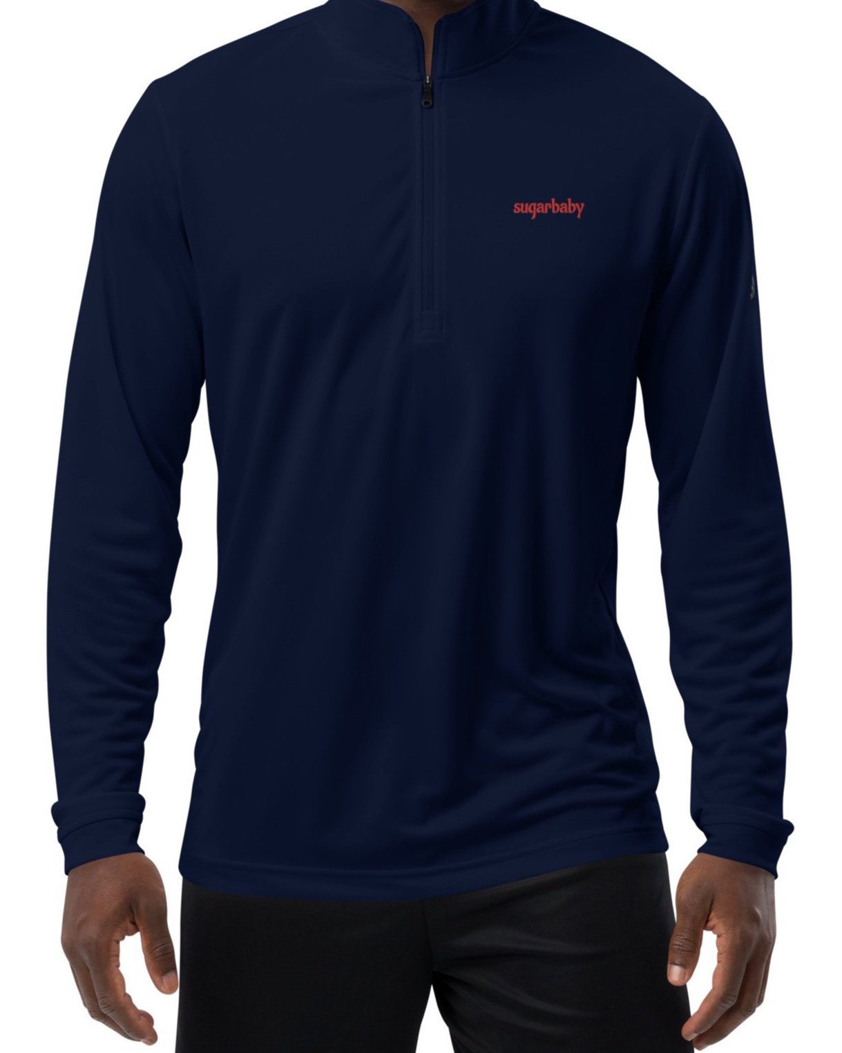 sugarbaby adidas quarter zip long sleeve
