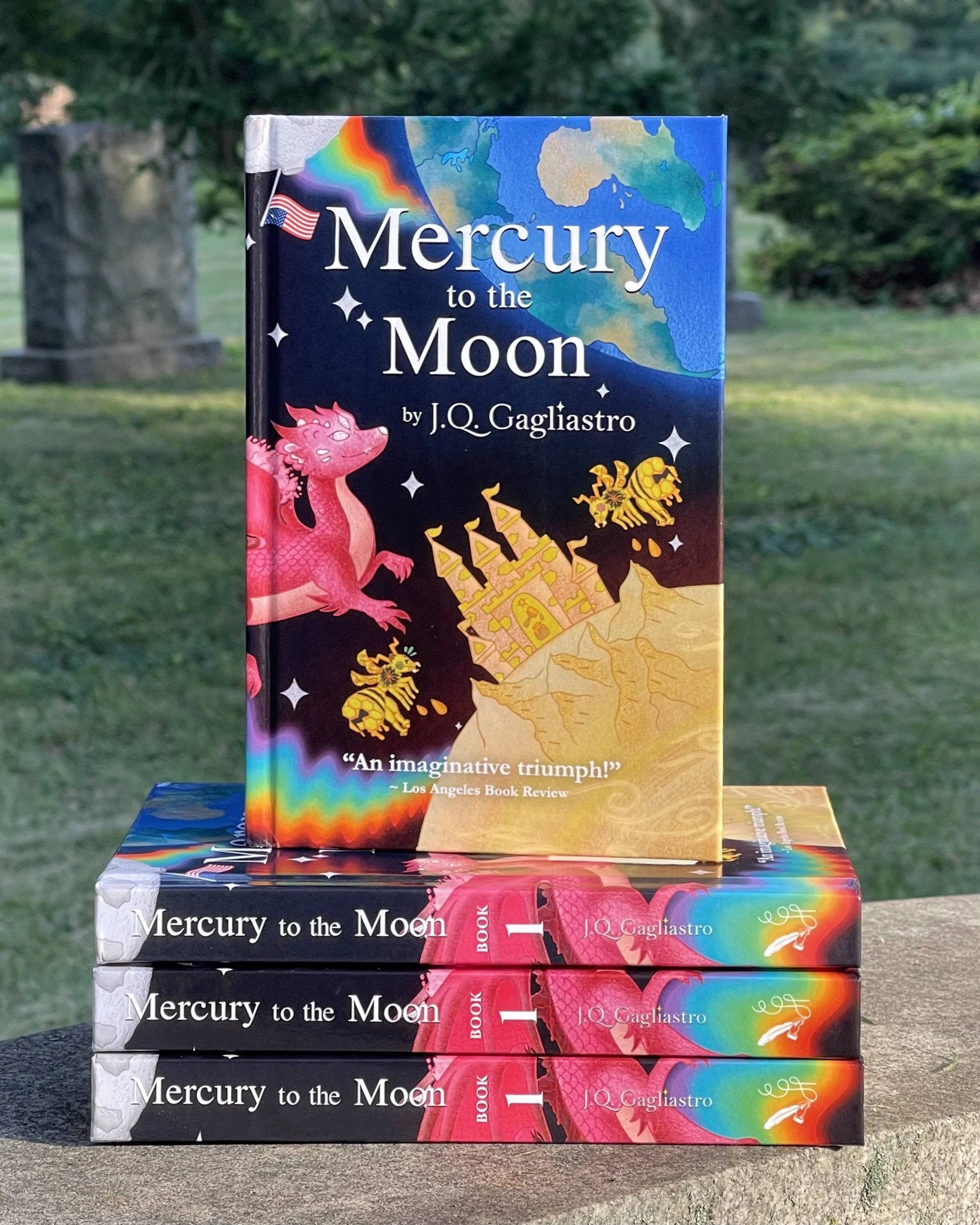 Mercury to the Moon J.Q. Gagliastro book bestseller YA fiction magical realism book dragons book alien book