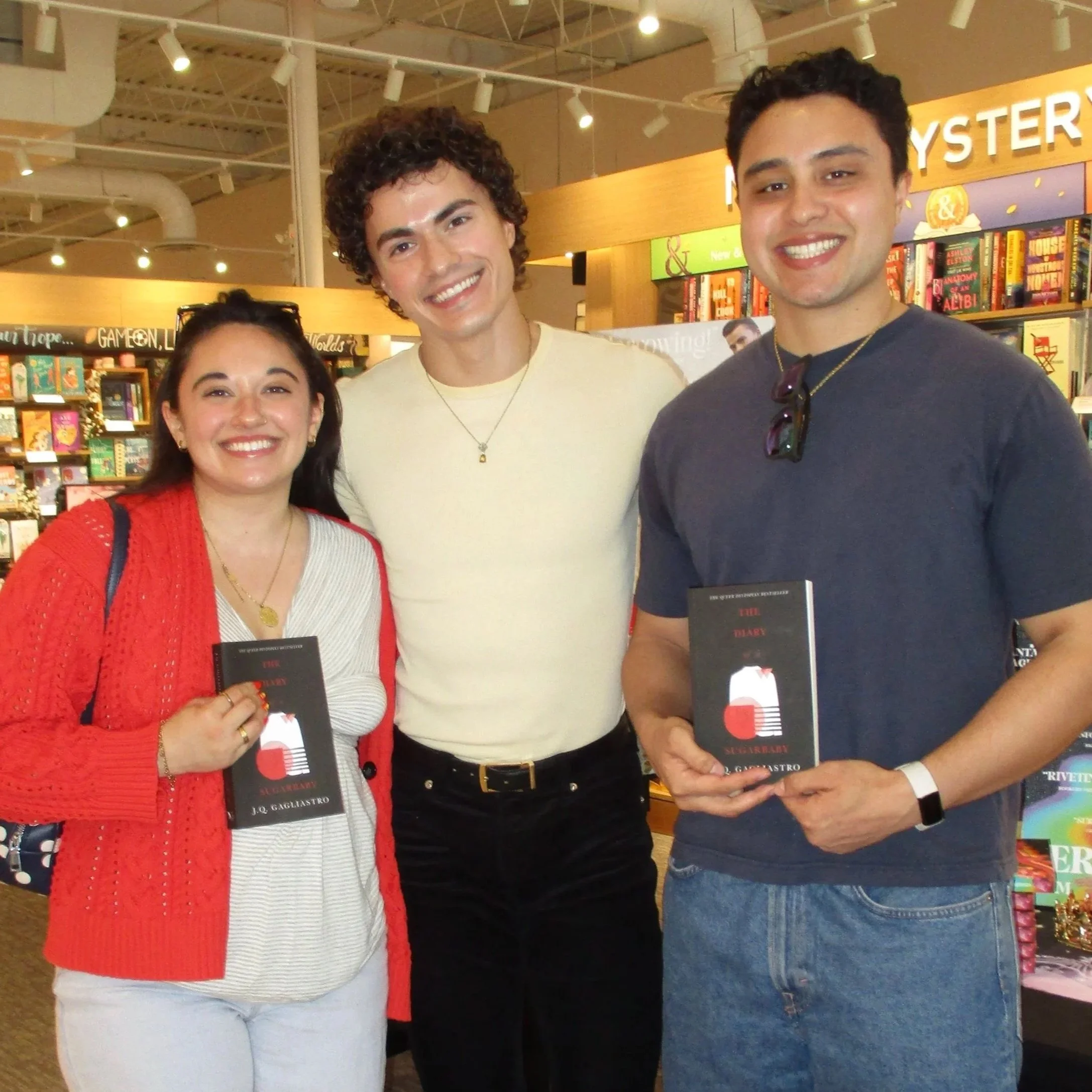J.Q. Gagliastro book signing ledgewood new jersey barnes and noble