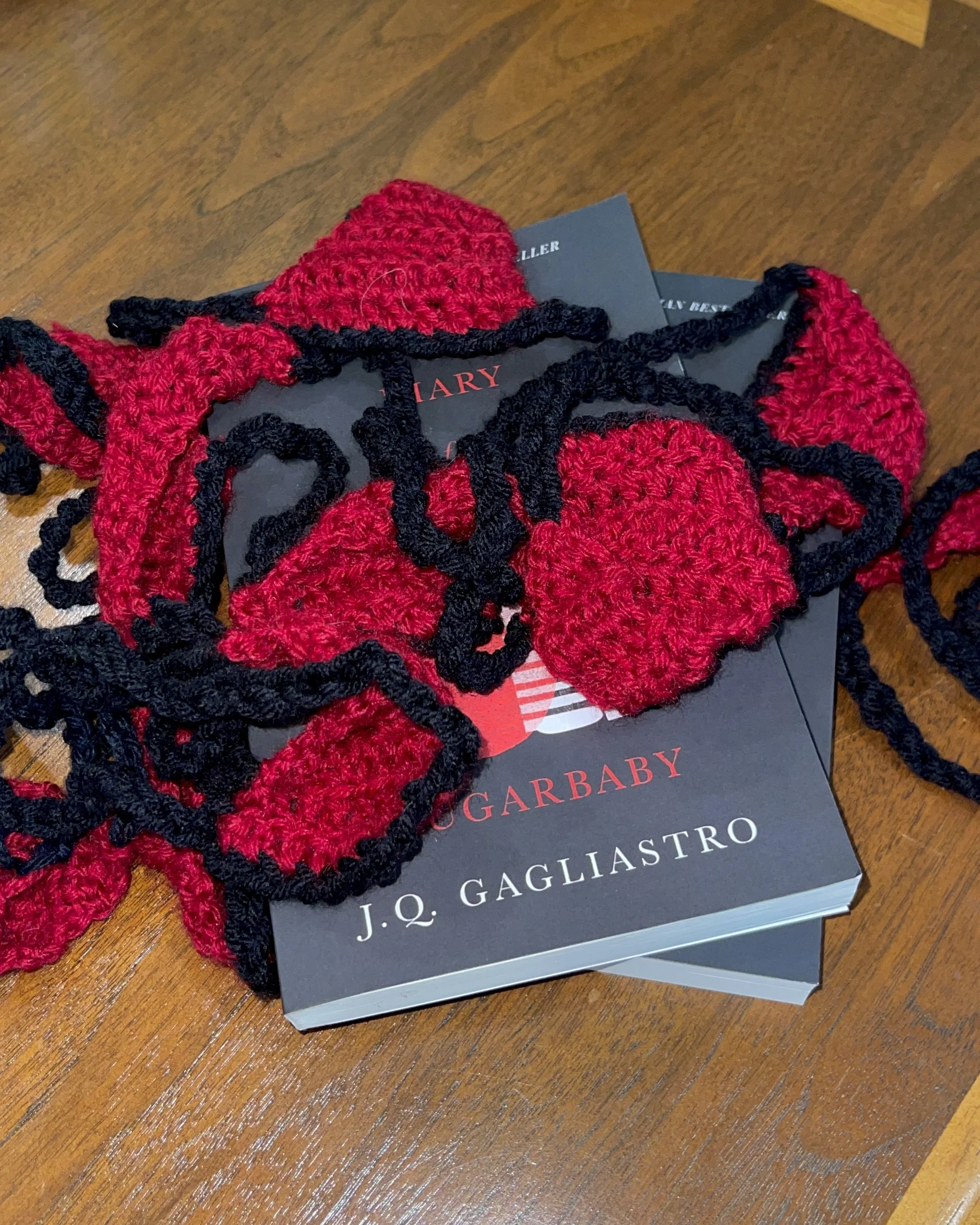 bookmark thong knit bookmark mary sweeney J.Q. Gagliastro thong