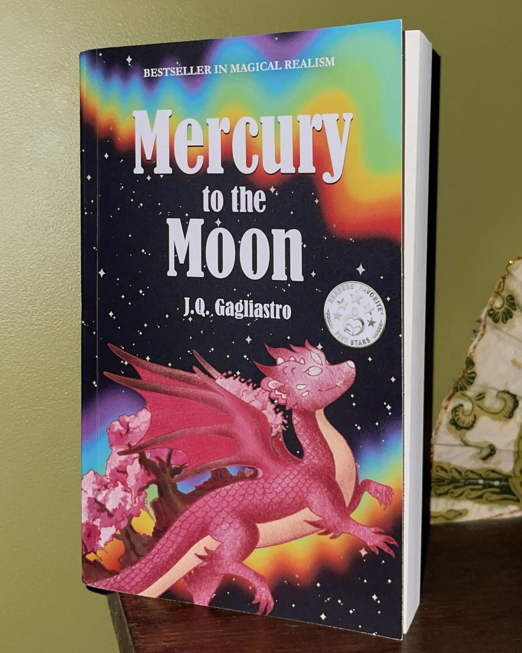 Mercury to the Moon by J.Q. Gagliastro books ya fantasy harry potter meets x men dragons in space