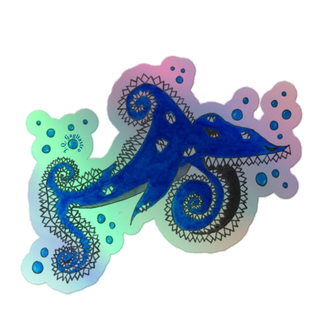 Mercury to the Moon sticker shark