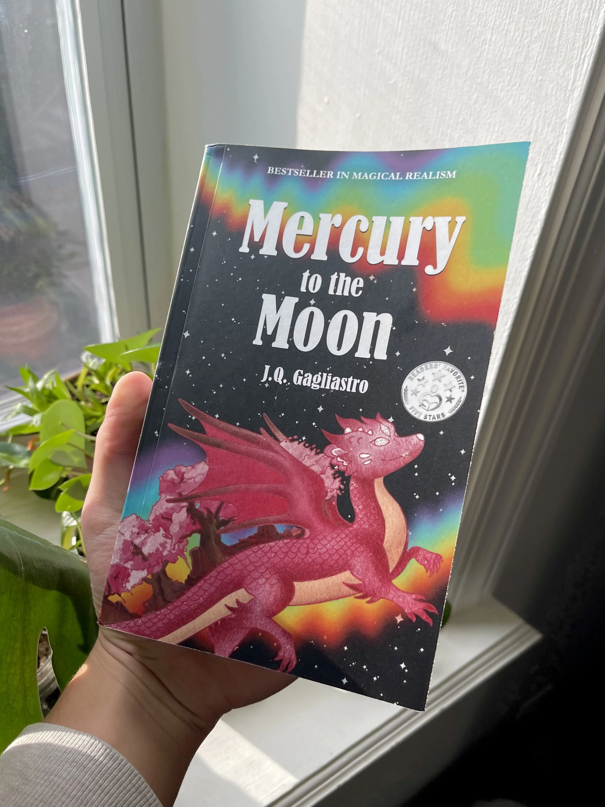 Mercury to the Moon by J.Q. Gagliastro ya fantasy harry potter paperback