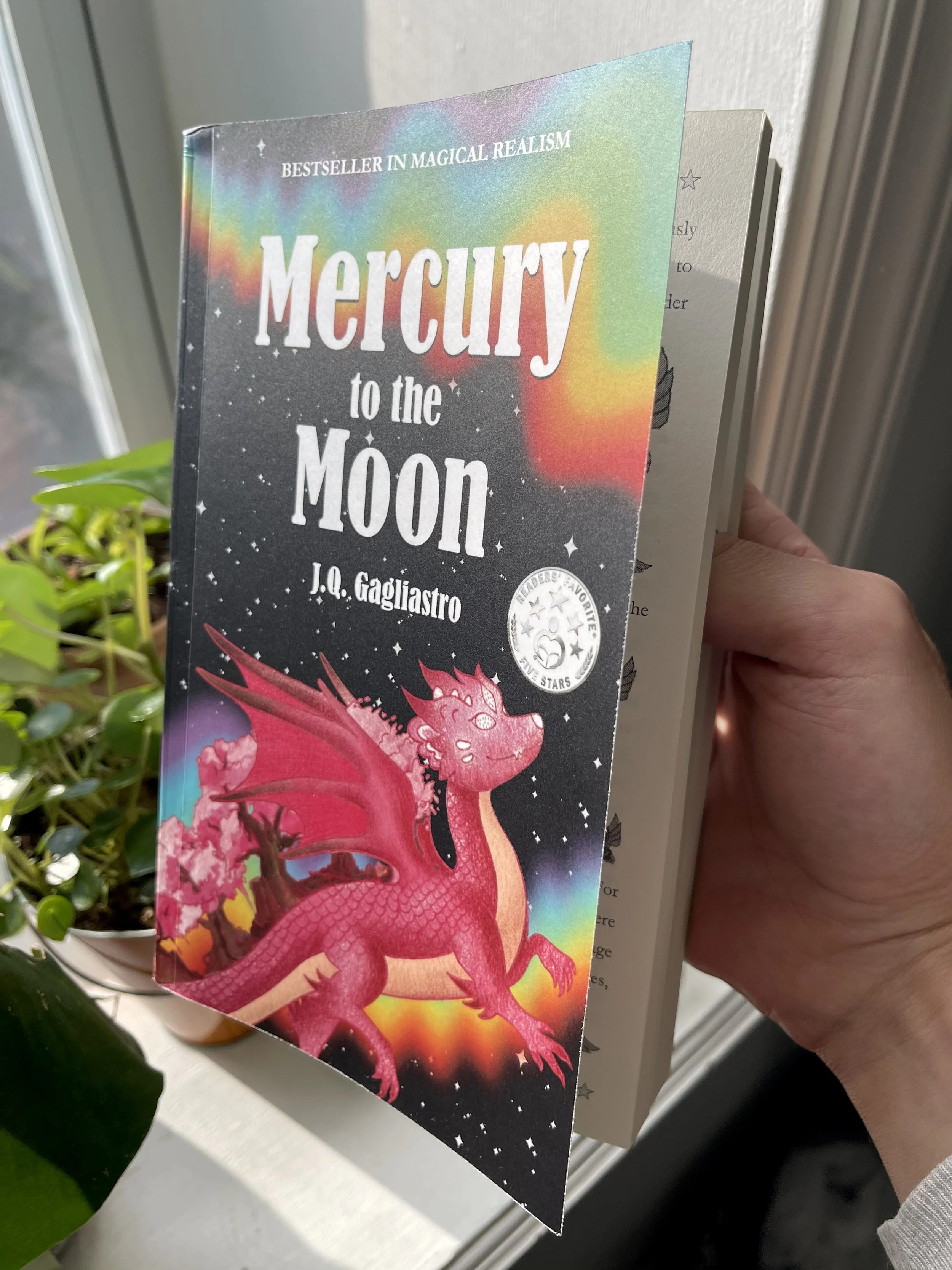 Mercury to the Moon by J.Q. Gagliastro ya fantasy harry potter paperback