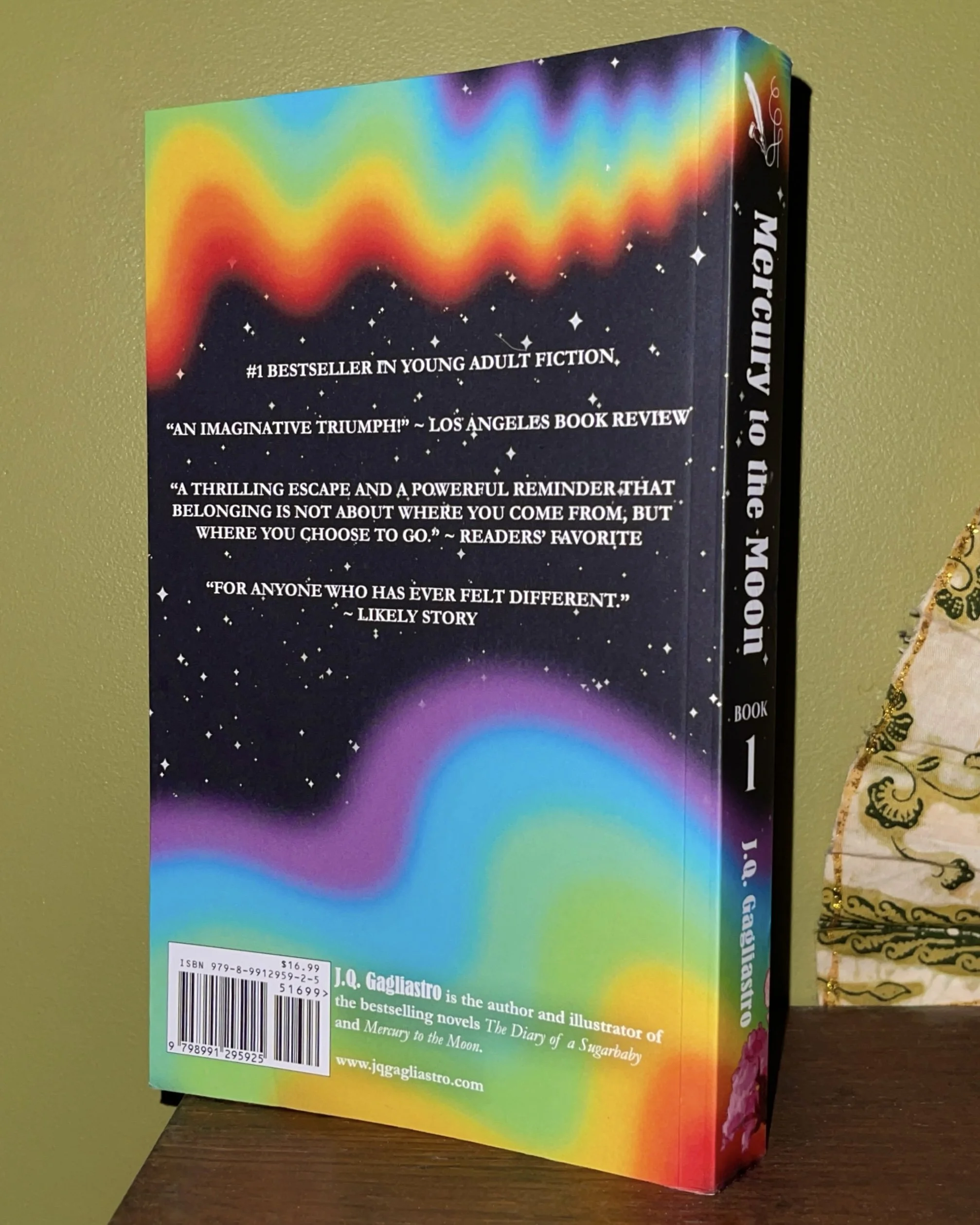 Mercury to the Moon by J.Q. Gagliastro books ya fantasy harry potter meets x men dragons in space