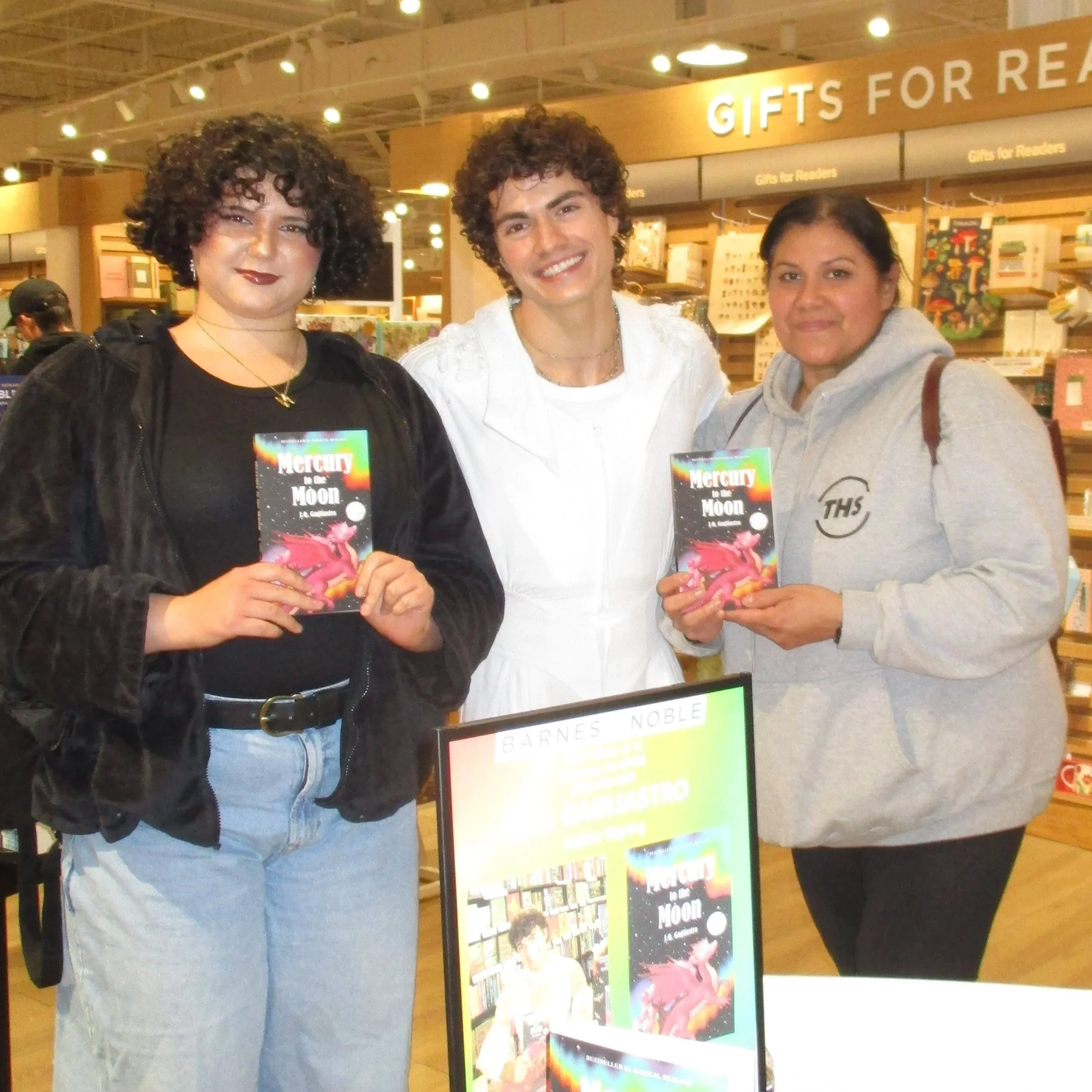 J.Q. Gagliastro book signing at Barnes and Noble paramus new jersey