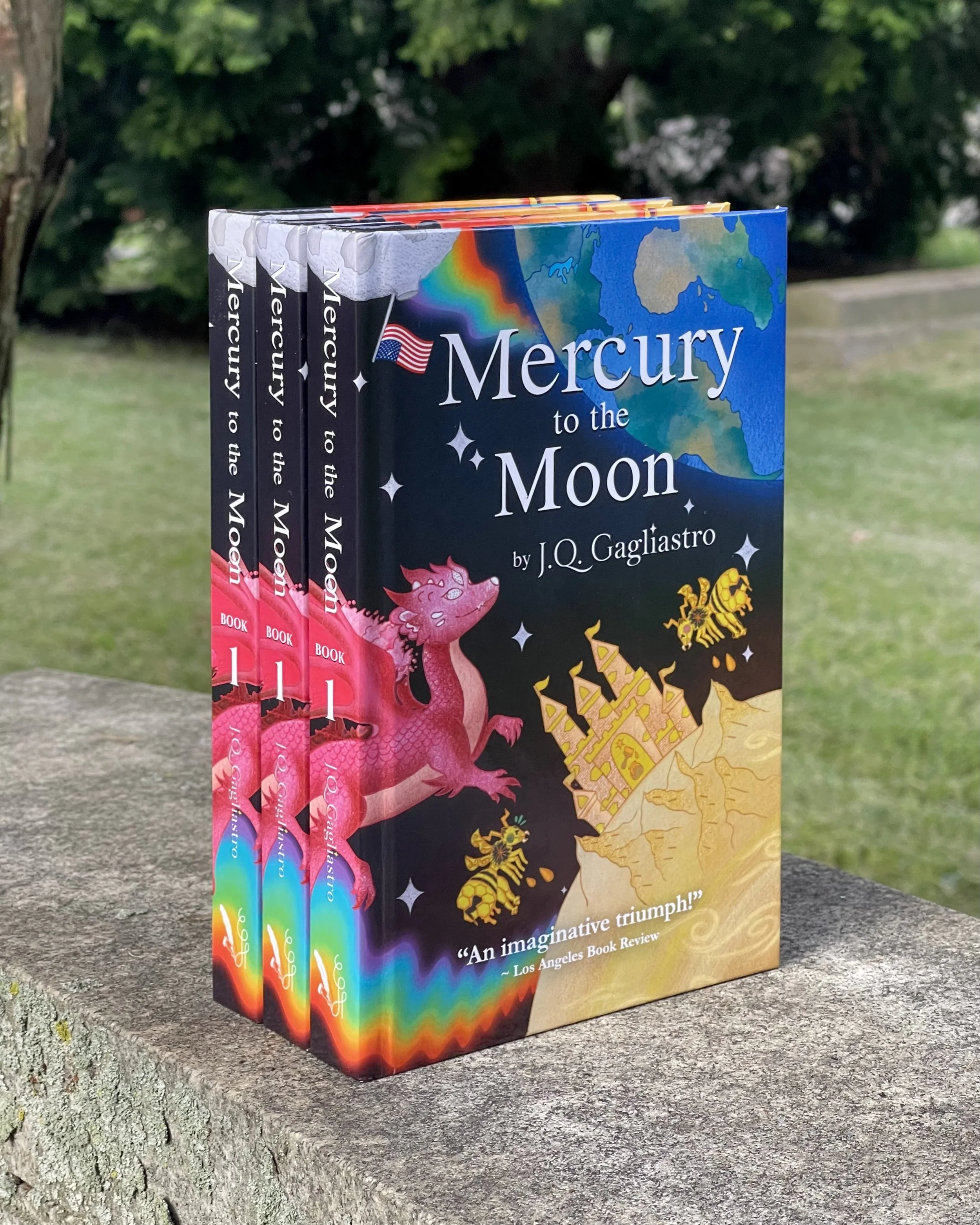 Mercury to the Moon J.Q. Gagliastro book bestseller YA fiction magical realism book dragons book alien book