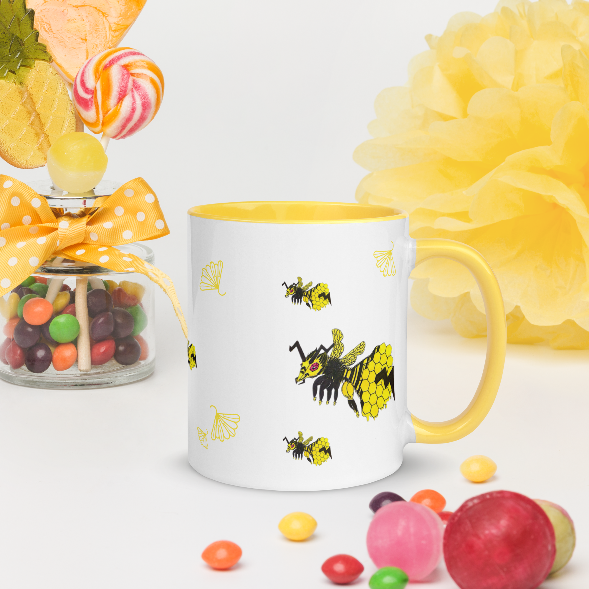 Vivabee mug Mercury to the Moon mug bee mug