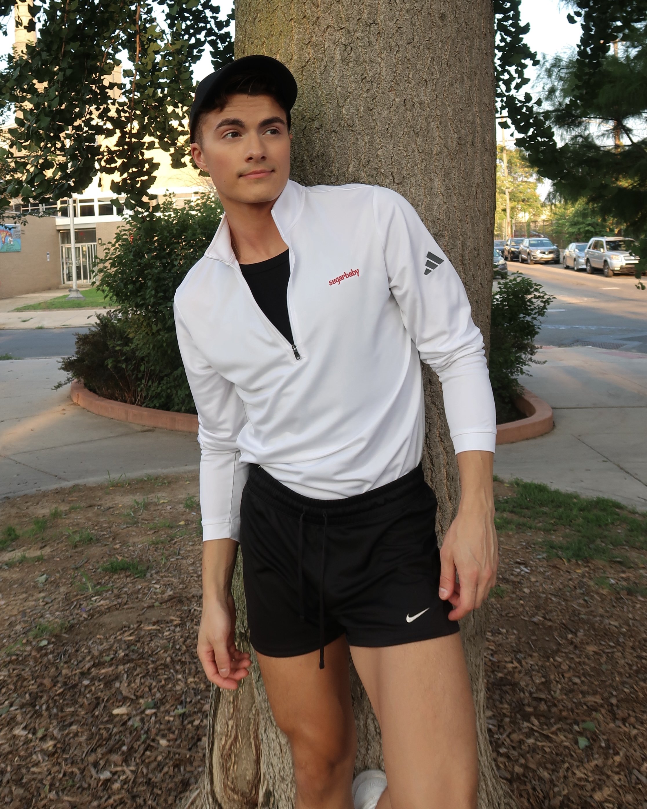 sugarbaby adidas J.Q. Gagliastro quarter zip long sleeve
