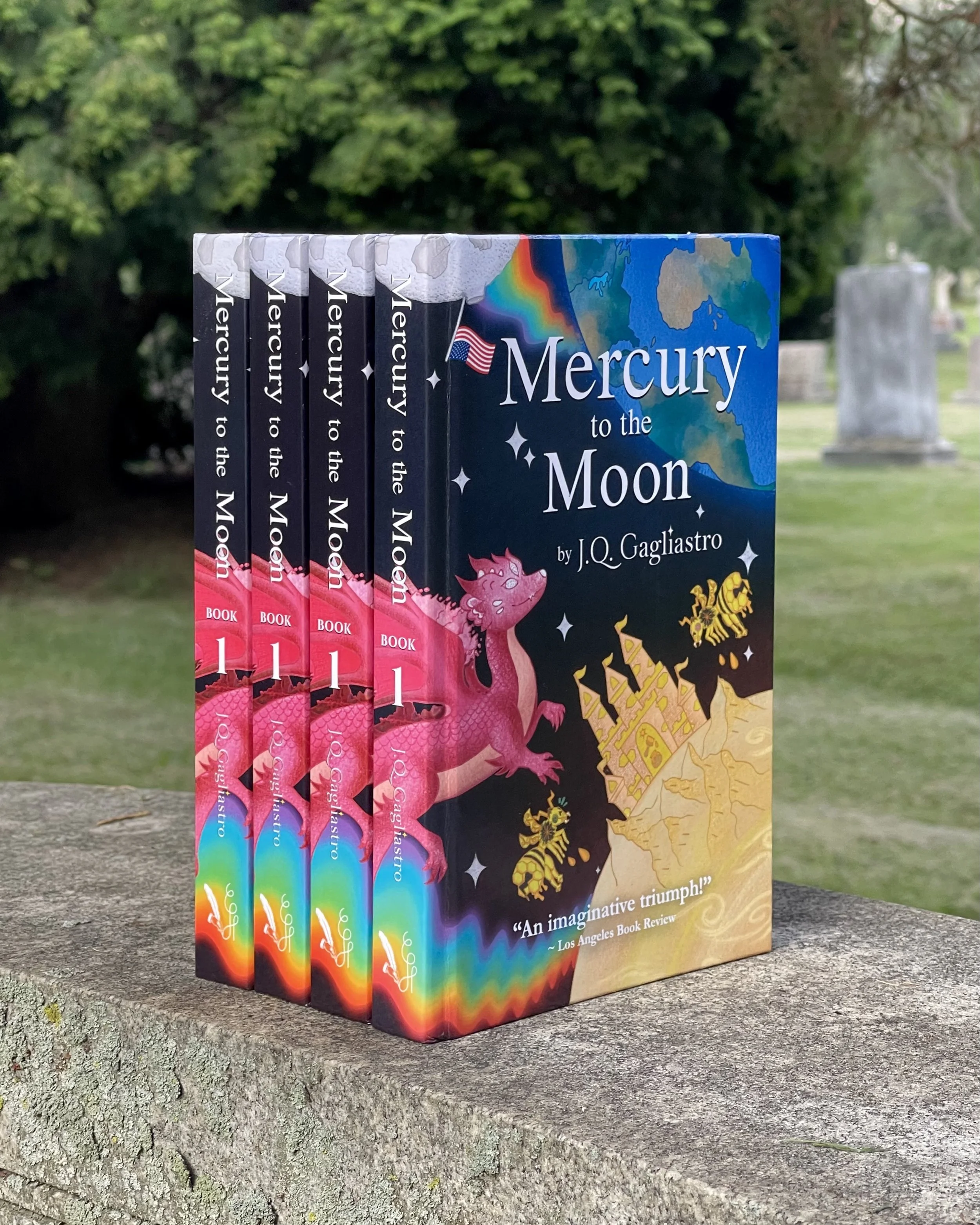 Mercury to the Moon J.Q. Gagliastro book bestseller YA fiction magical realism book dragons book alien book