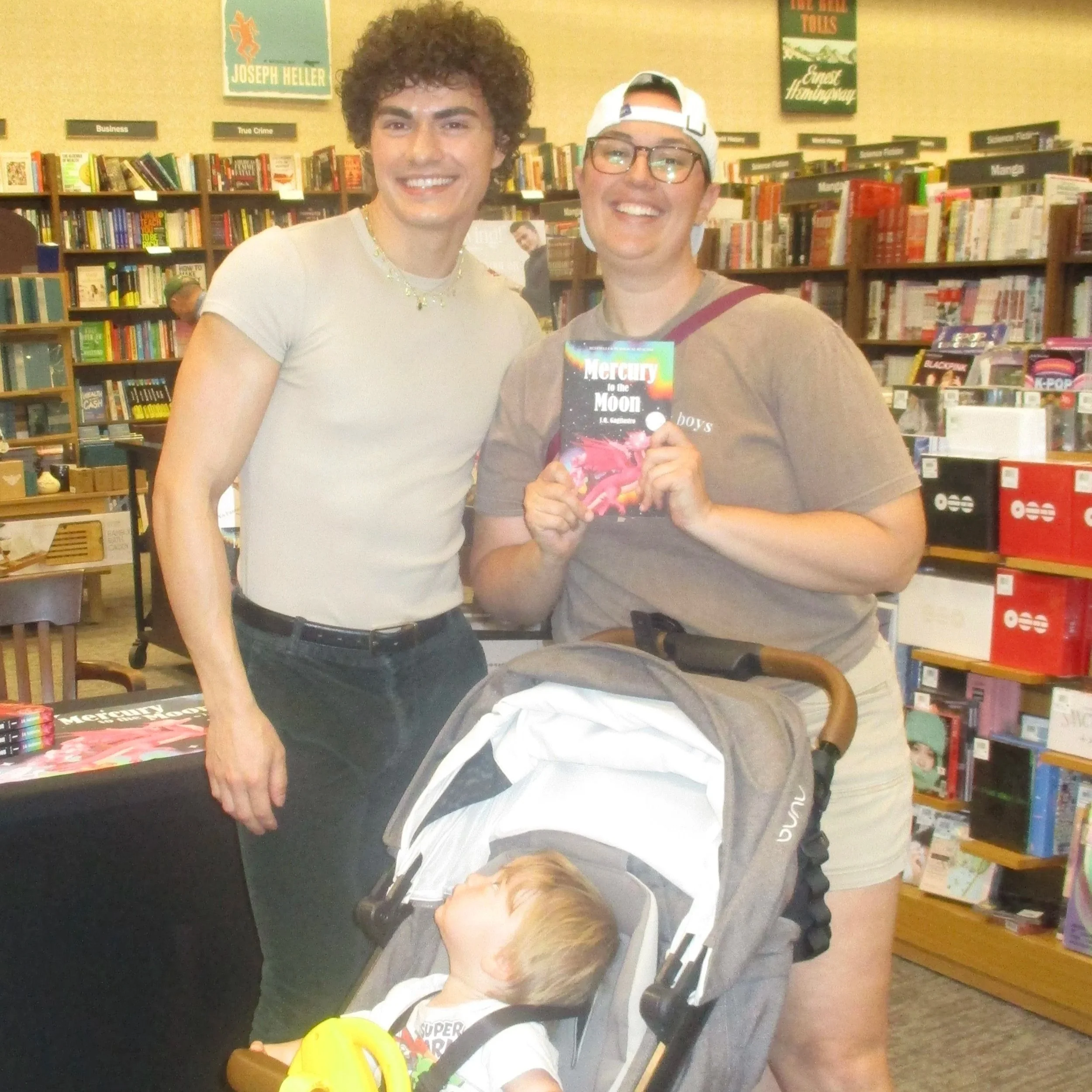 J.Q. Gagliastro book signing broomall barnes and noble
