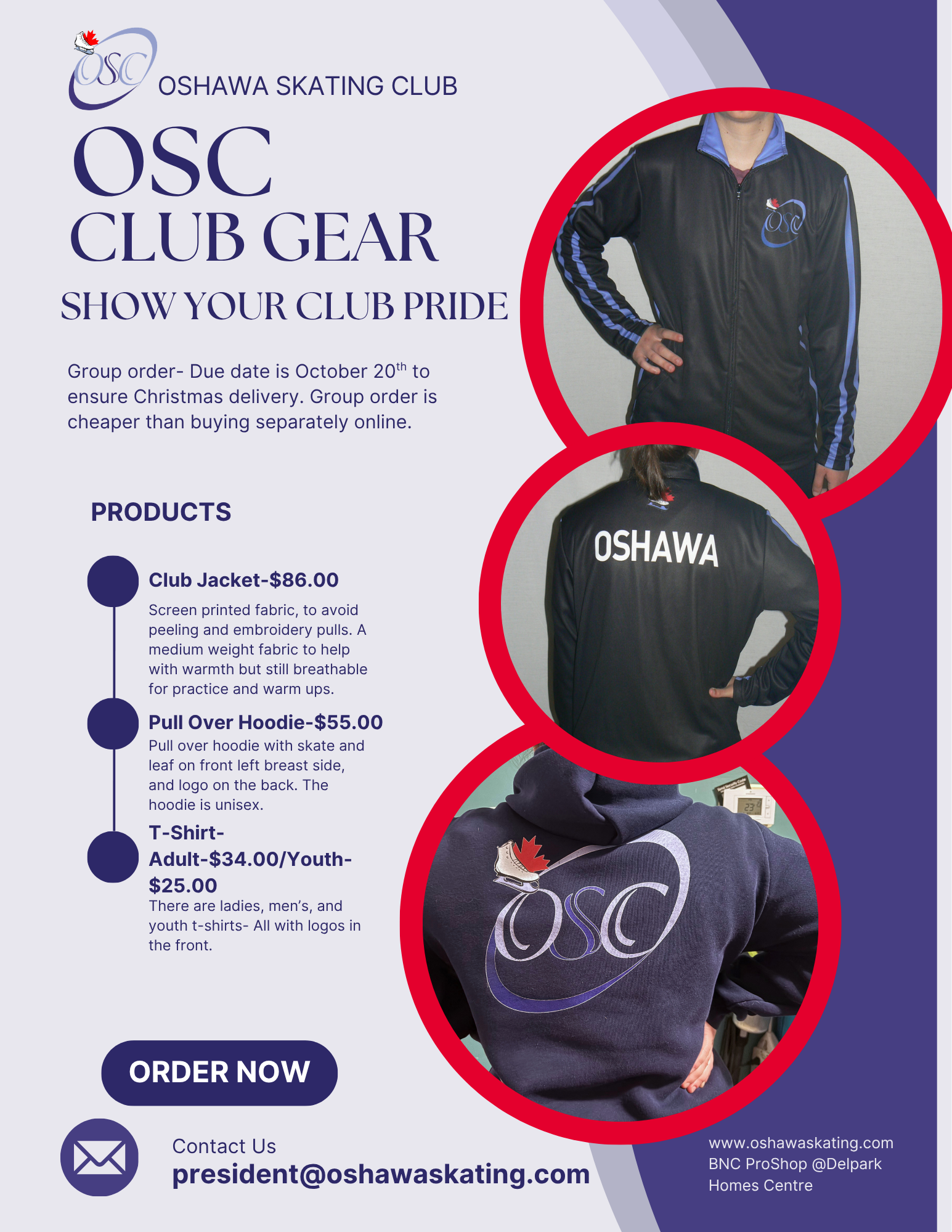 OSC Spirit Wear Group Order