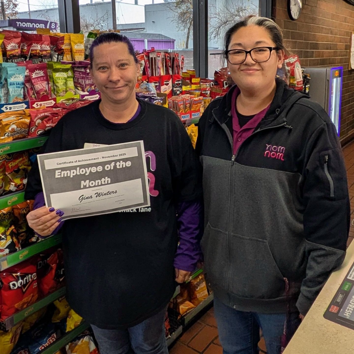 🌟 November Employee of the Month: Gina! 🌟

Gina has only been with us for five months, but she&rsquo;s already made an incredible impact. She&rsquo;s warm, funny, and genuinely kind, and our guests feel it the moment they walk through the door. She