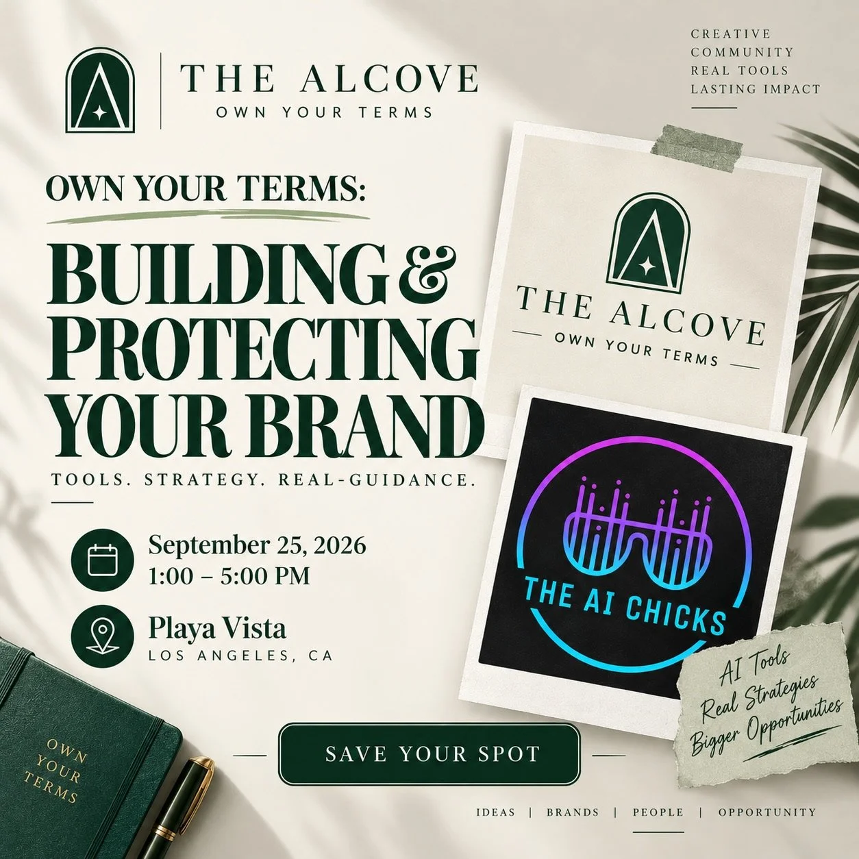 Own Your Terms®Building &amp; Protecting Your Brand with The Alcove and The AI Chicks