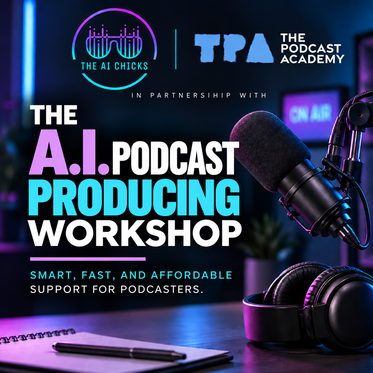 TPA x The AI Chicks Podcast Workshop
