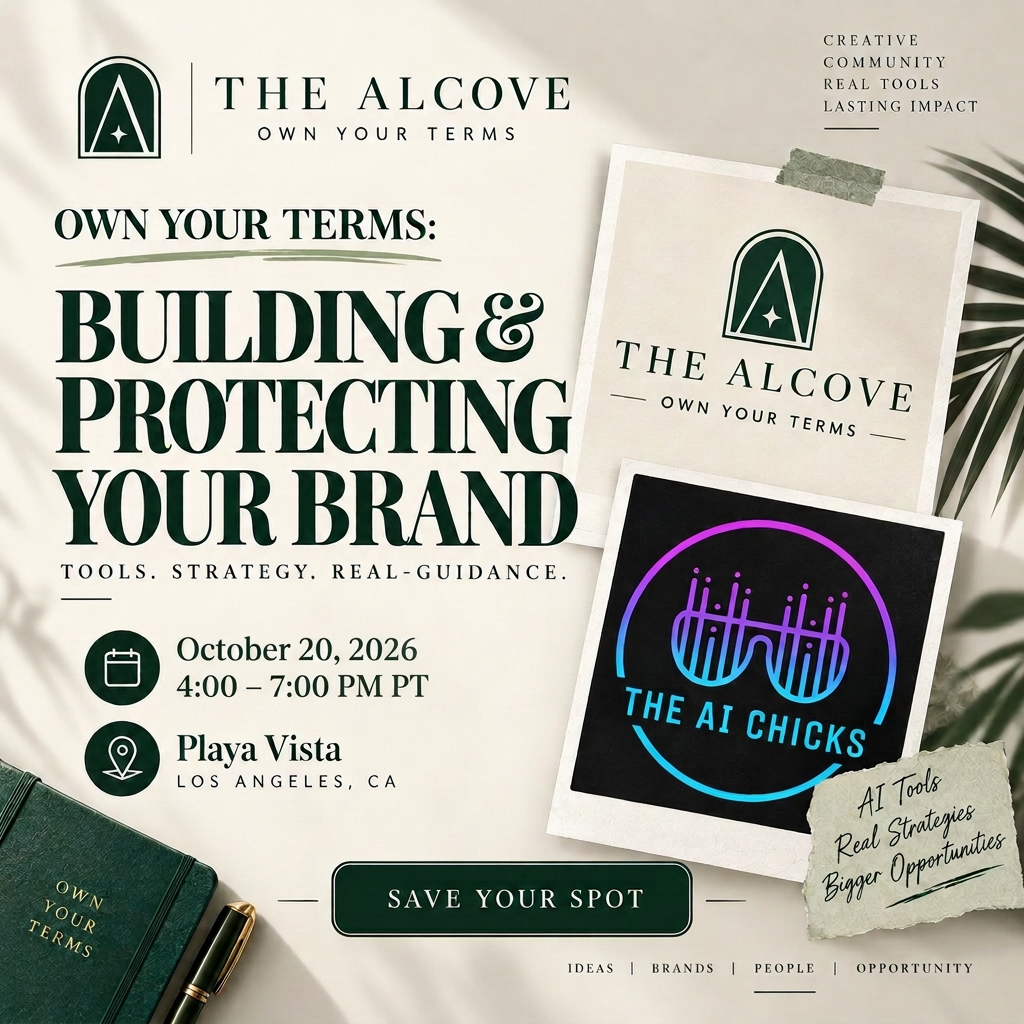 Own Your Terms®: Building & Protecting Your Brand with The Alcove and The AI Chicks