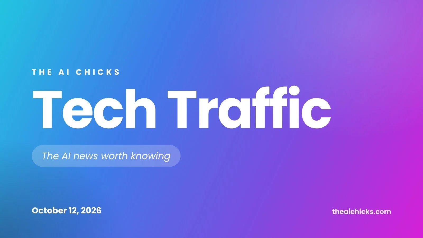 Tech Traffic: October 12
