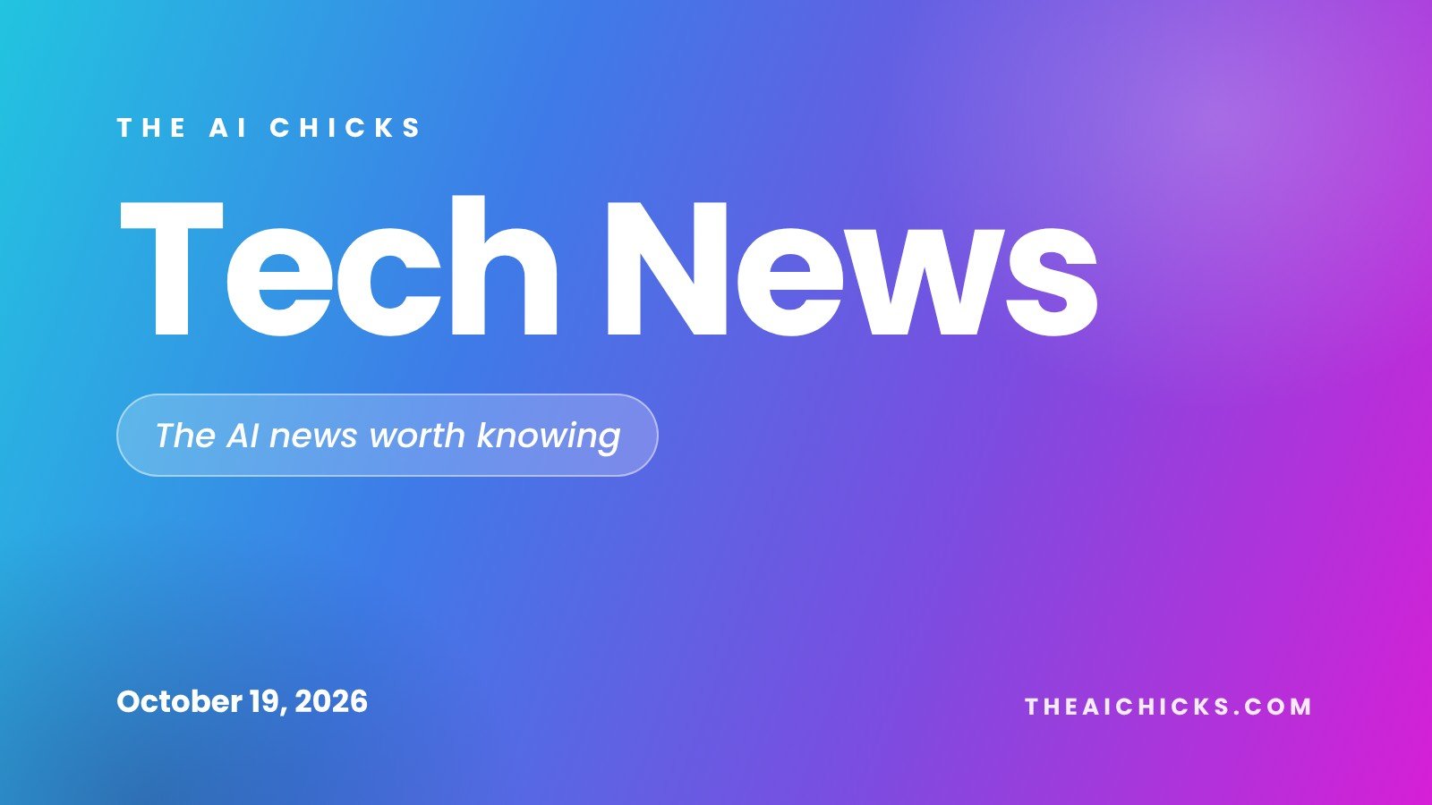 Tech News: October 19