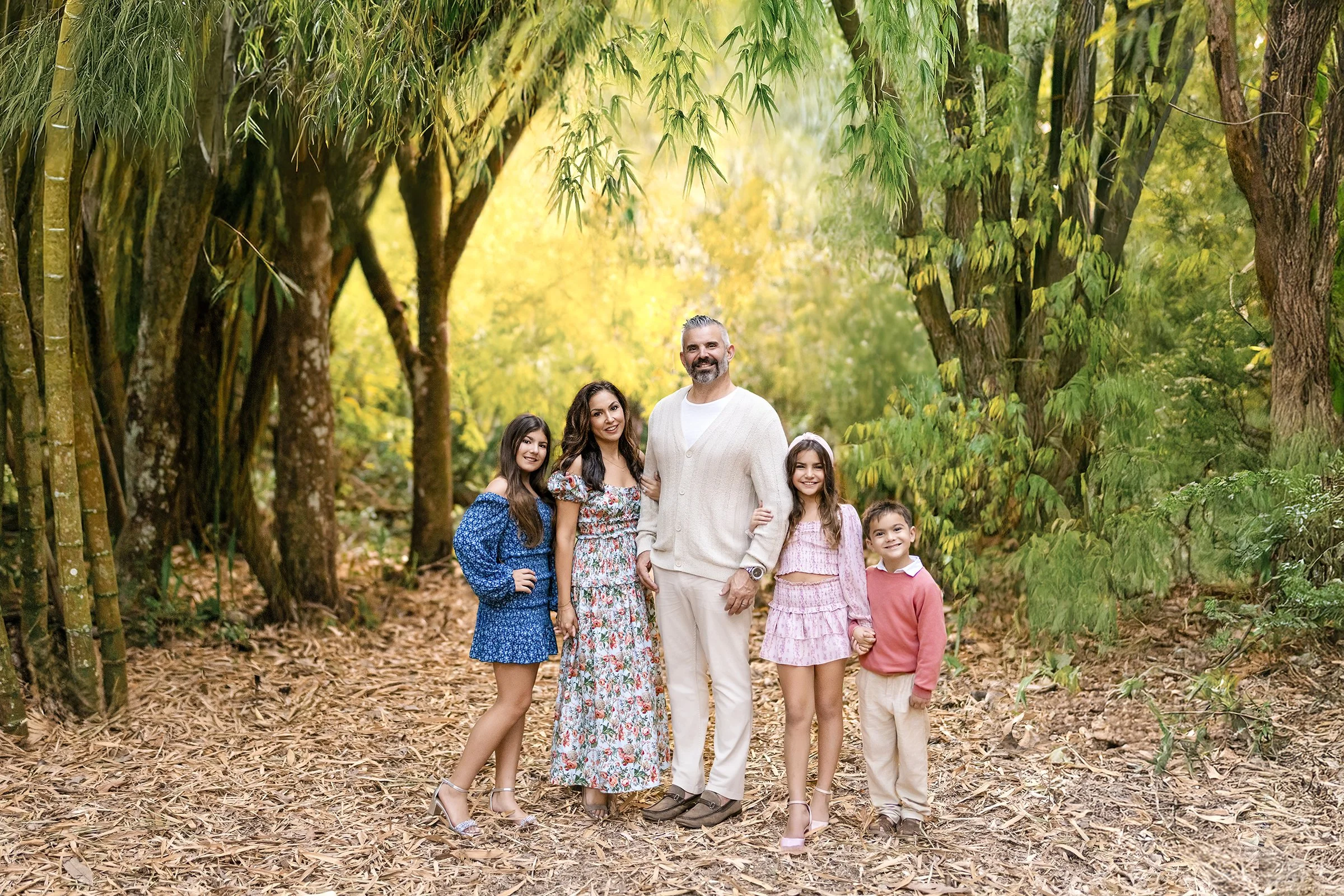 A modern family portrait created with intention and guided artistry.