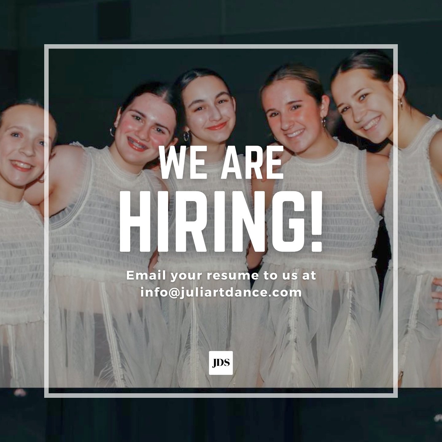 Interested in joining the Juliart fam!? Email us your resume at info@juliartdance.com 🩵
&bull;
&bull;
&bull;
#juliartdancestudio #juliartdance #hiring #hiringdanceteachers #hiringchoreographers #troymichigan #troydancestudio #competitivedance #dance