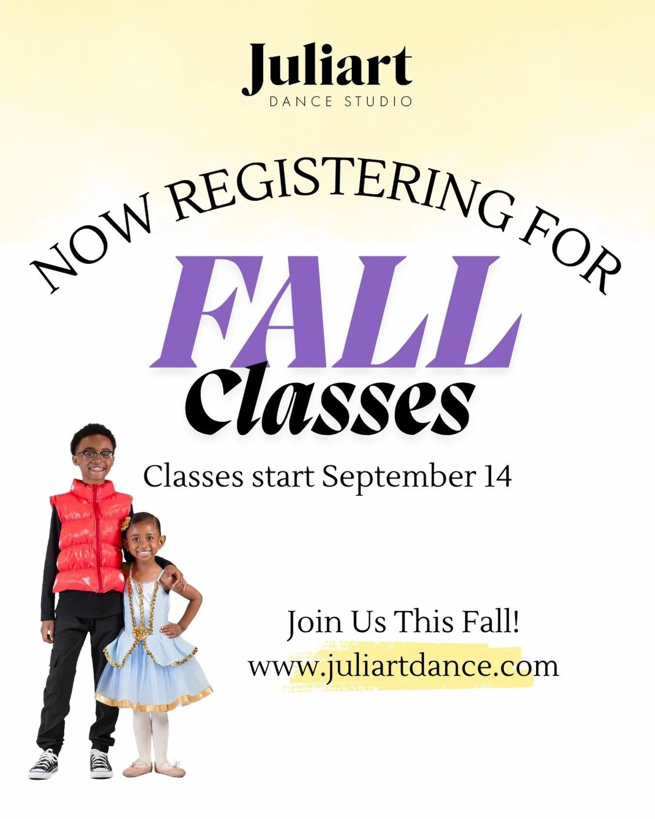Who&rsquo;s your fall dance partner!? 🪩 
Tag them below and grab your spots for fall classes before they&rsquo;re gone! 

Register today: www.juliartdance.com 

#JuliartDanceStudio #dancetroymi #FallRecreational #TroyMichigan #KidsDance