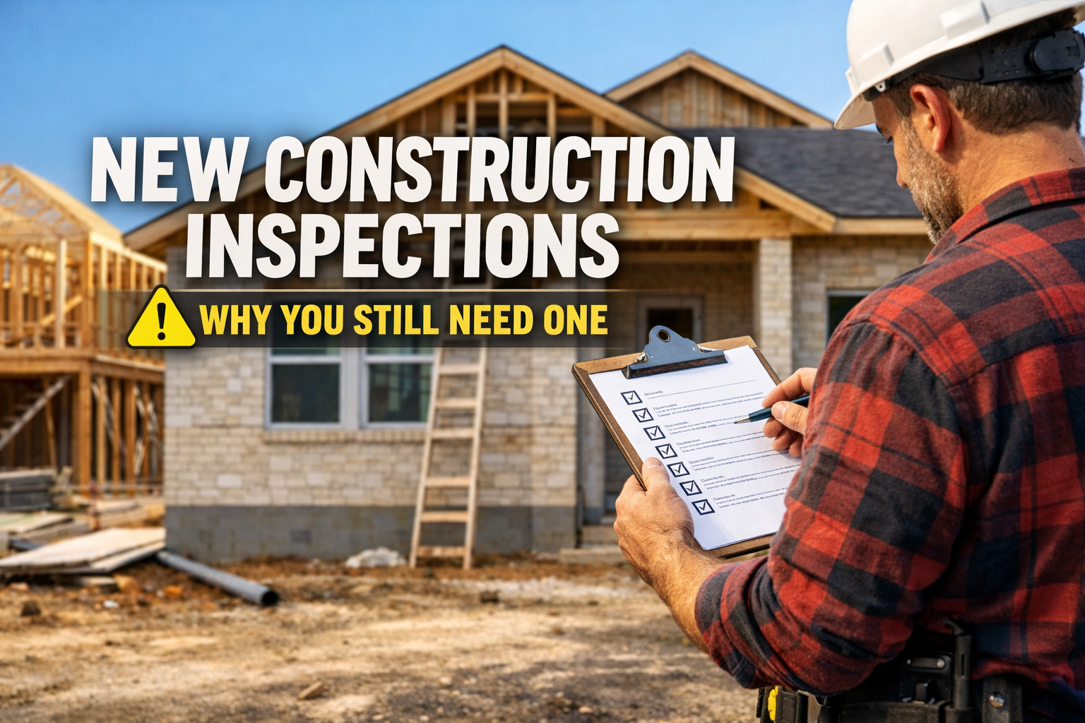 Why You Still Need a New Construction Home Inspection in Central Texas