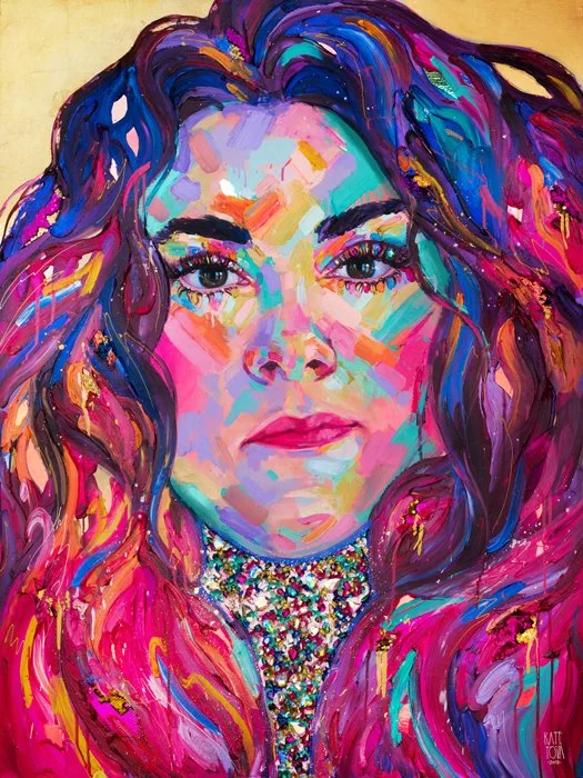 Ashley-36x48-Acrylics-gold-leaf-sequins-and-jewels-on-wood-2019-by-KATE-TOVA.jpg