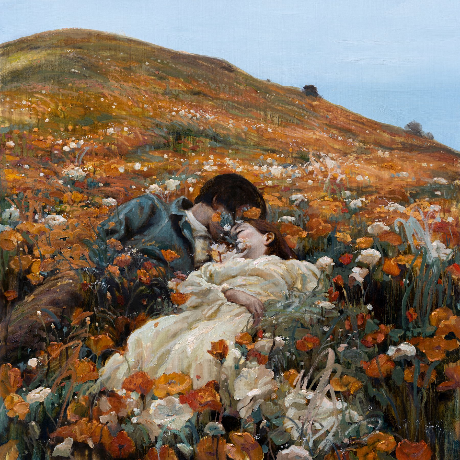 Kate Tova, Returning, 30x30, Oil and Acrylic on Linen, 2026.jpg