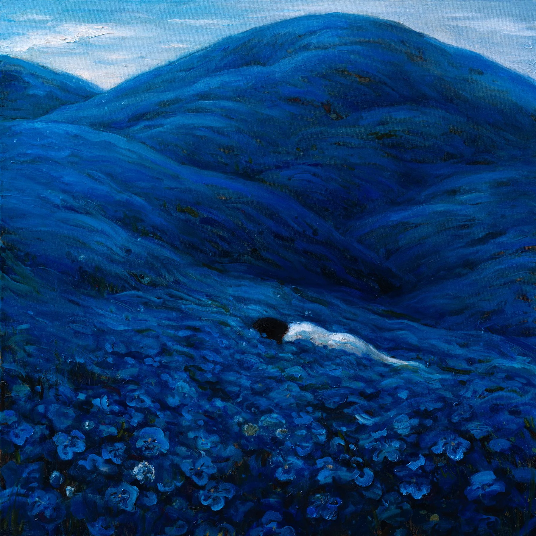 “My Tired Mind”, 24”x24”, Oil on Linen, 2026