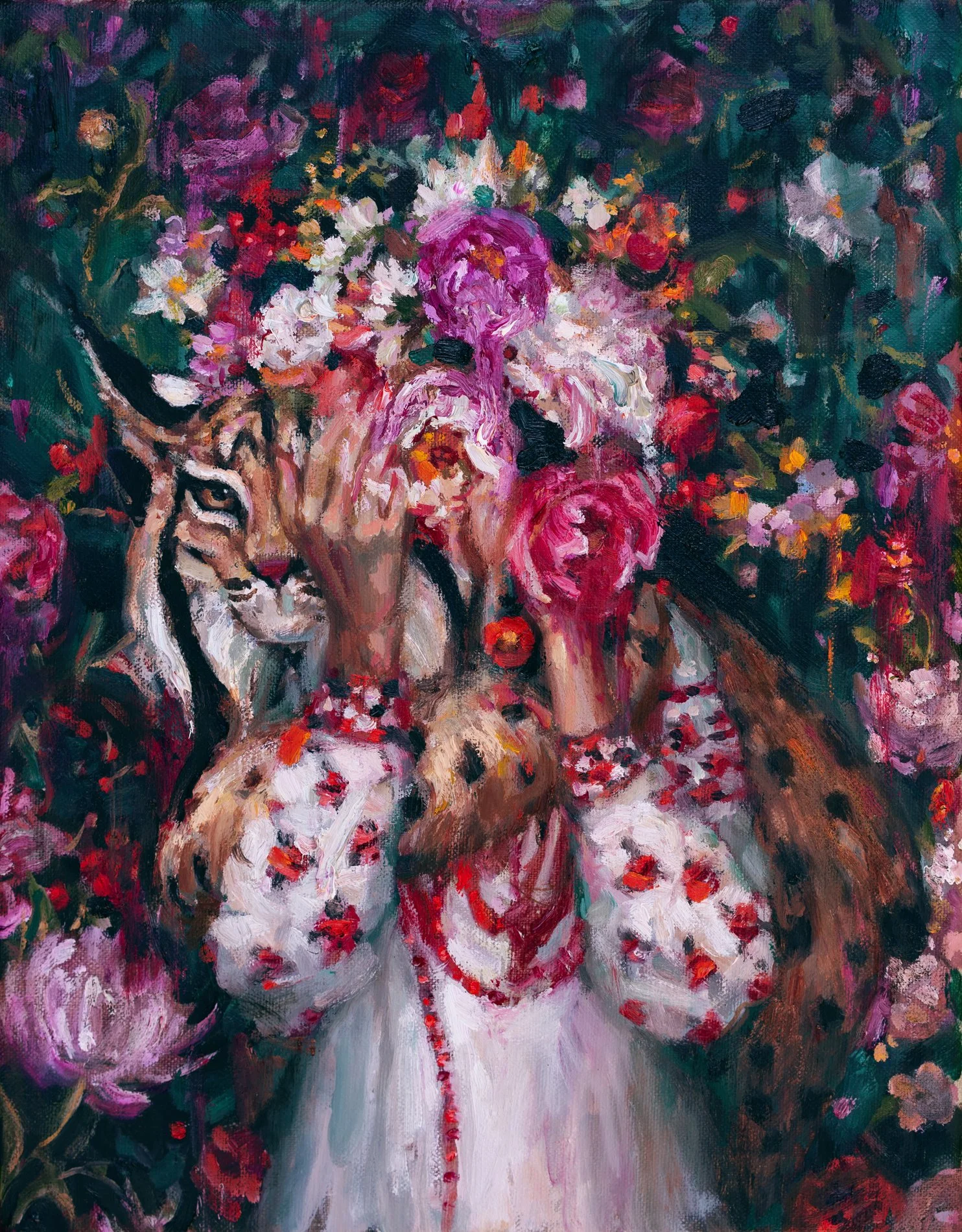 “The Guardian”,
11”x14”,
Oil on Linen,
2025