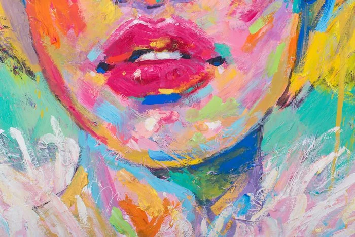 Geneva, 40x40, Acrylic, sequins and glitetr on Birch, 2019 by KATE TOVA 12.jpg
