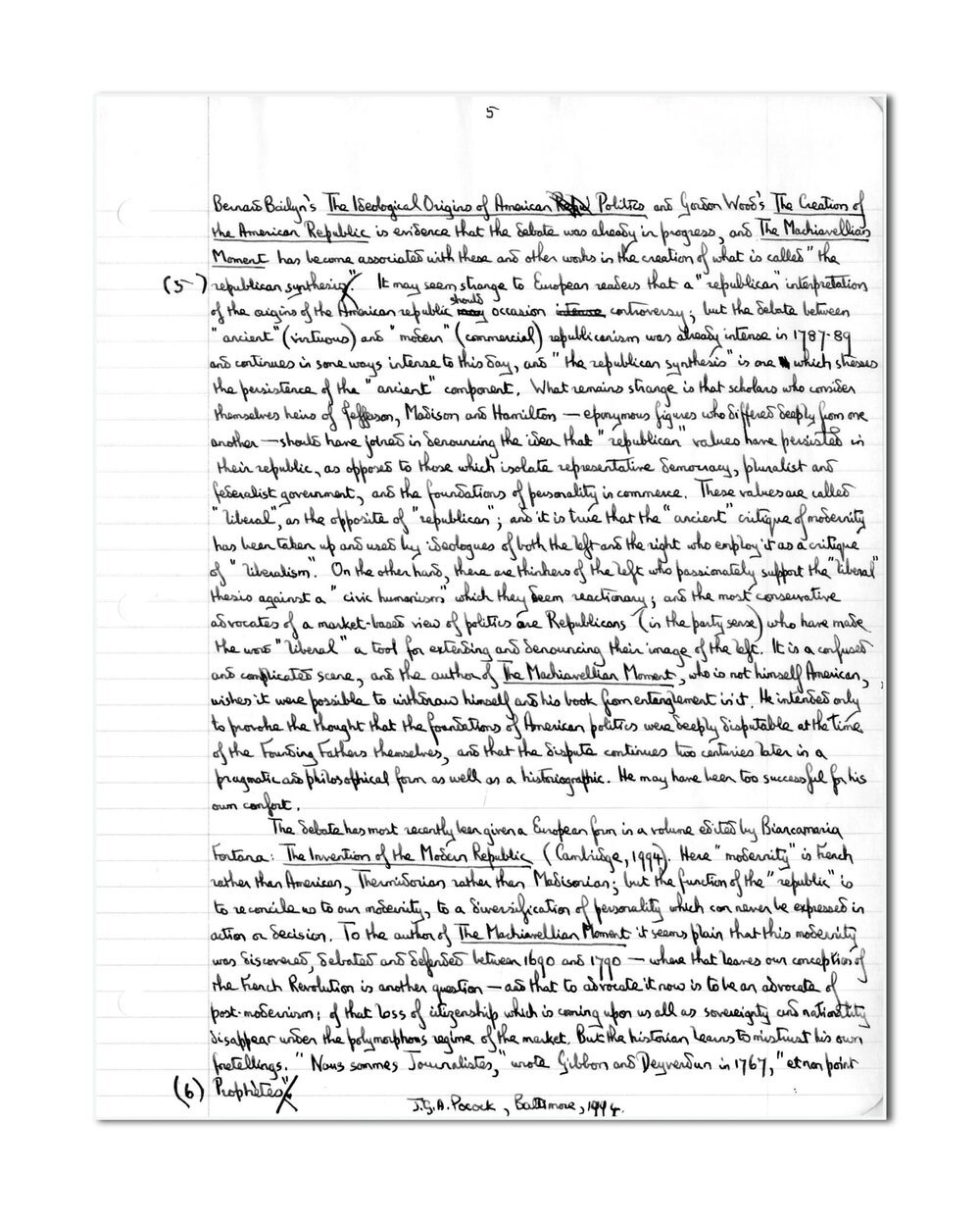 Foreword to the French edition of The Machiavellian Moment — Institute of Intellectual History Foreword to the French edition of The Machiavellian Moment — Institute of Intellectual History