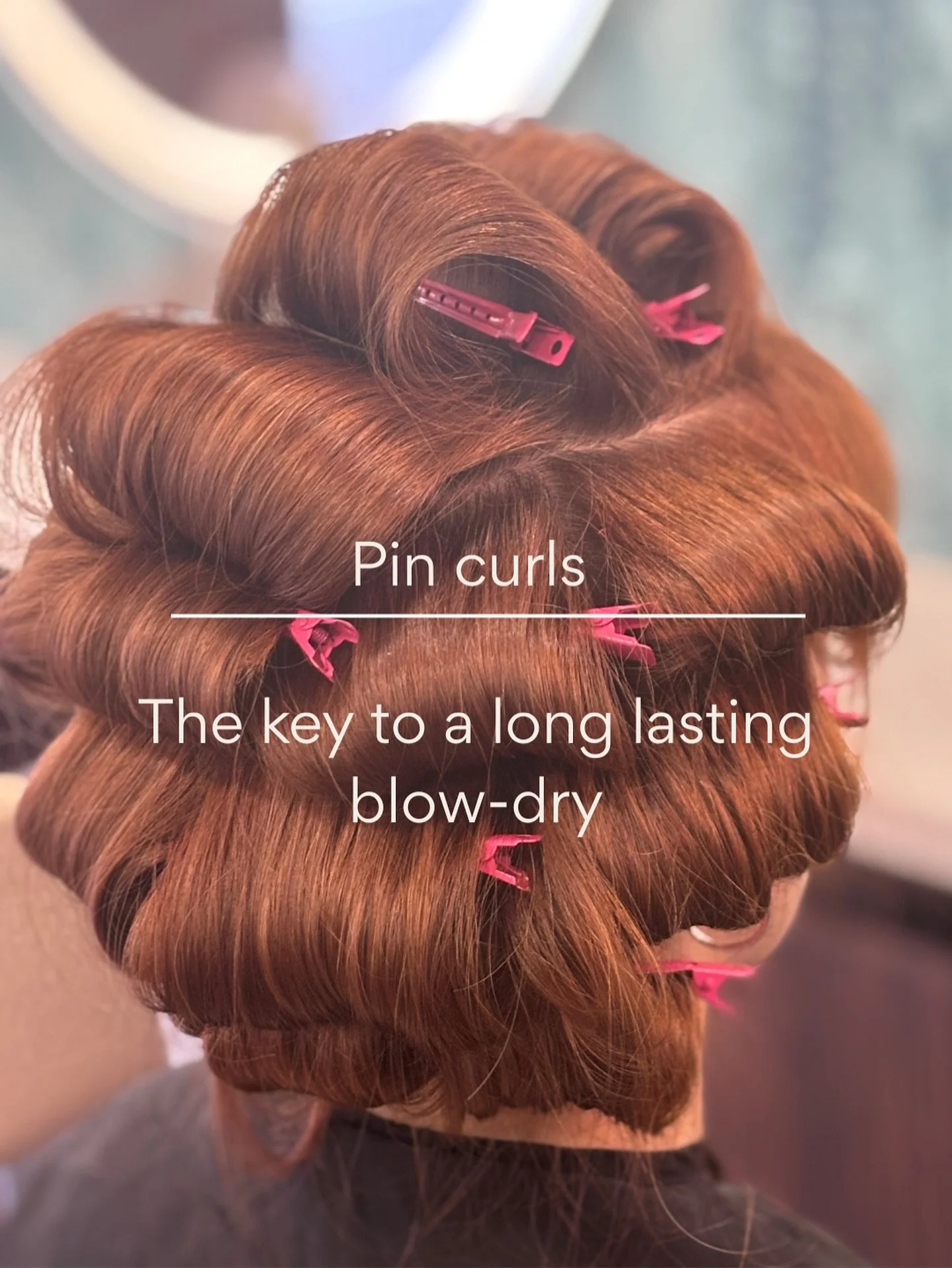 Top 5 Reasons We Love Pin Curls ✨

1️⃣ - Perfect for medium to thick hair- extensions included! 
2️⃣- Tames frizz &amp; boosts shine for that polished finish ✨
3️⃣- Builds long-lasting, bouncy volume 
4️⃣- Locks curls in place for long-lasting style 