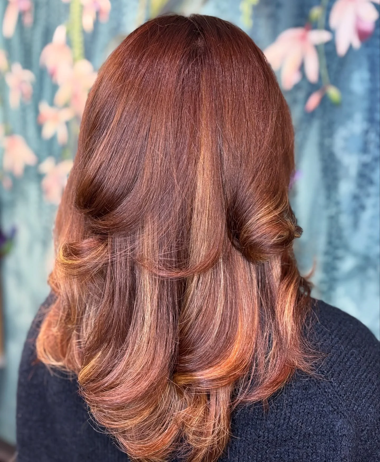 Dream hair activated ✔️

Colour by: Olivia 
Blow-dry by: Jasmine 

#haringtons #hair #hairgoals #hair #newhair #hairinspo #bouncyblowdry #redhair #copperhair
