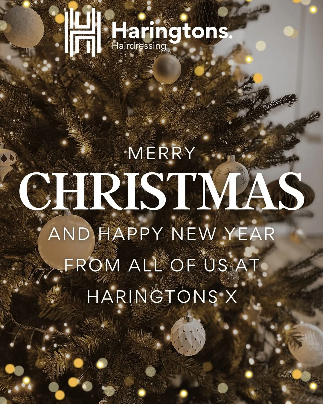 From all of us at Haringtons, we wish you a very Merry Christmas.

We&rsquo;re so grateful for your support this year - we can&rsquo;t wait to see you in 2026! ❤️

#Haringtons #Haringtonshairdressing #christmaspost #merrychristmas #fyp