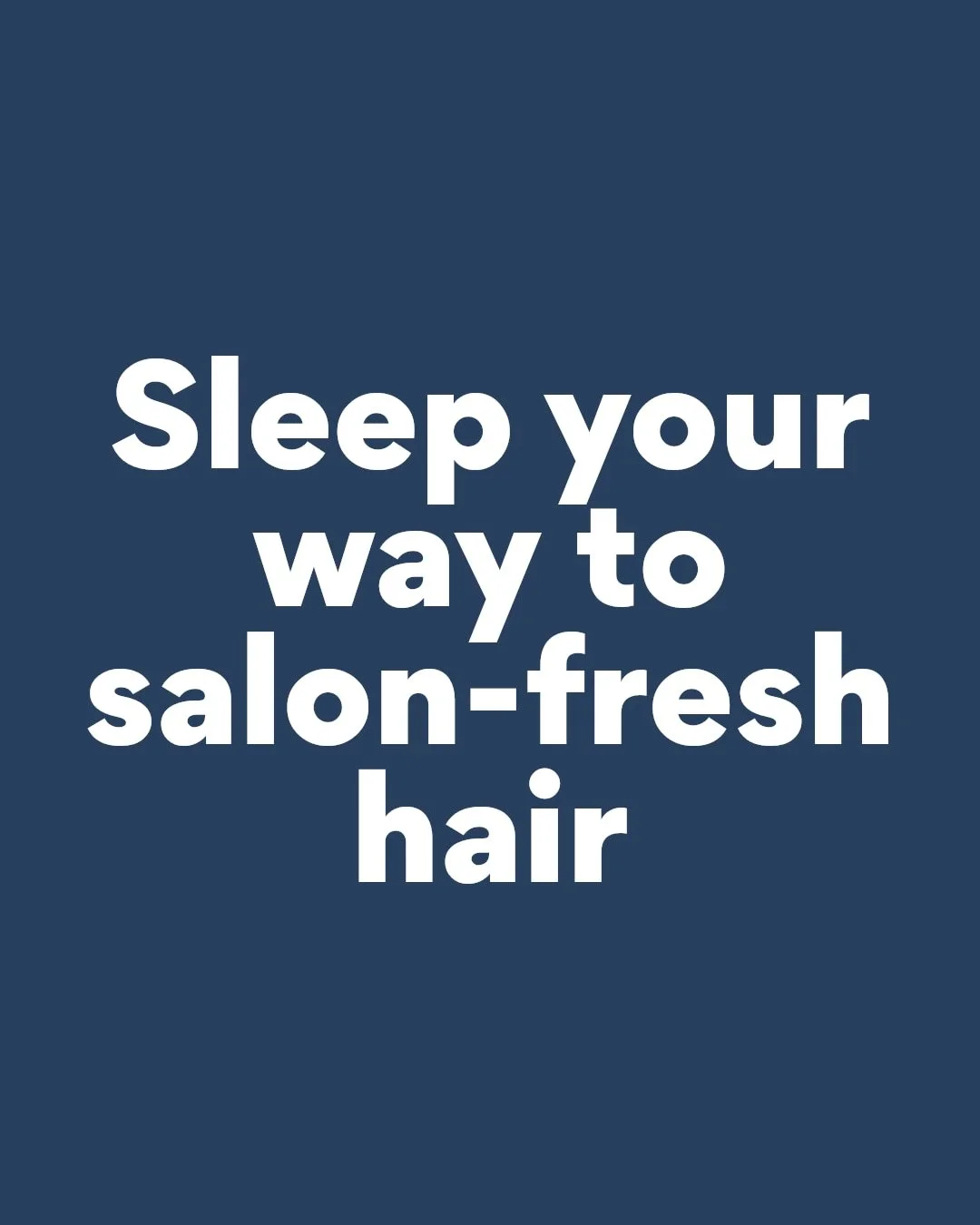 Salon-fresh hair all week? Wrap your hair before bed, use a silk pillowcase and limit heat styling. 
Pssst... Dry shampoo can really help your blow-dry last longer! 🫧

Let us know if you would like a demo on how to wrap your hair below!
#Haringtons 