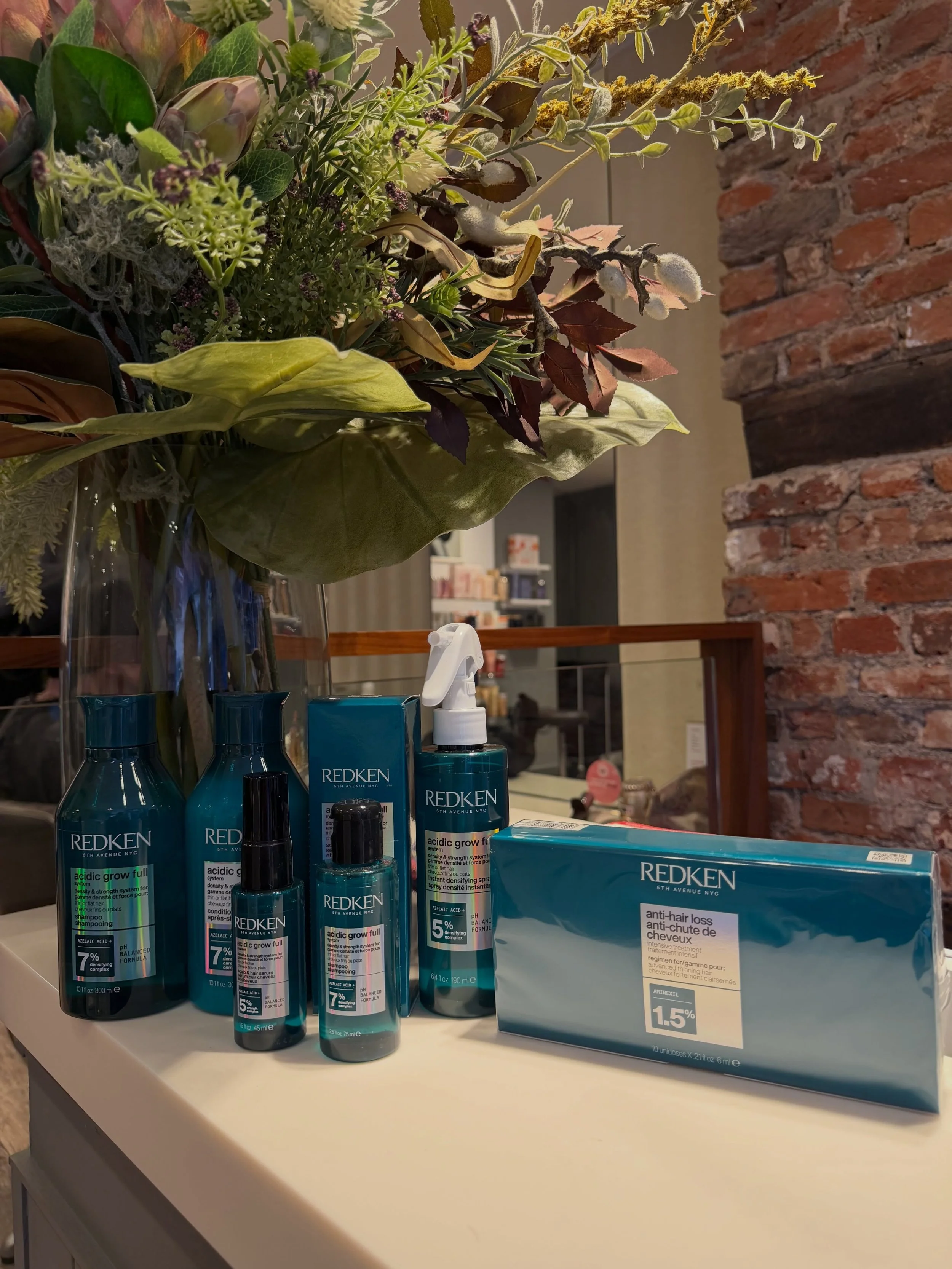 New hair era unlocked ✨💪💙

Meet the NEW Redken Acidic Grow Full range &mdash; designed to help support stronger-looking, fuller-feeling hair from root to tip ❤️&zwj;🔥

Powered by strengthening care + scalp-loving ingredients, this routine helps re