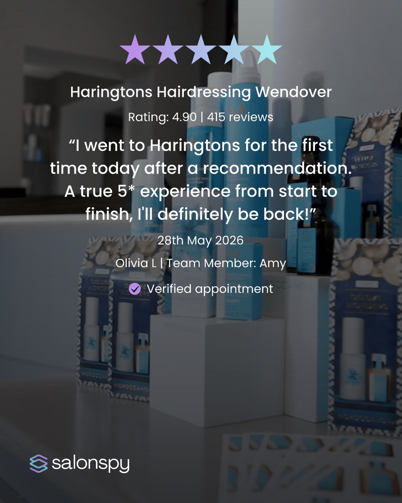 FULL REVIEW BELOW ⬇️ 🤩

&ldquo;I went to Haringtons for the first time today after a recommendation and booked a full head of highlights with a cut and finish. I usually dread hair appointments because I often leave feeling like the colour isn&rsquo