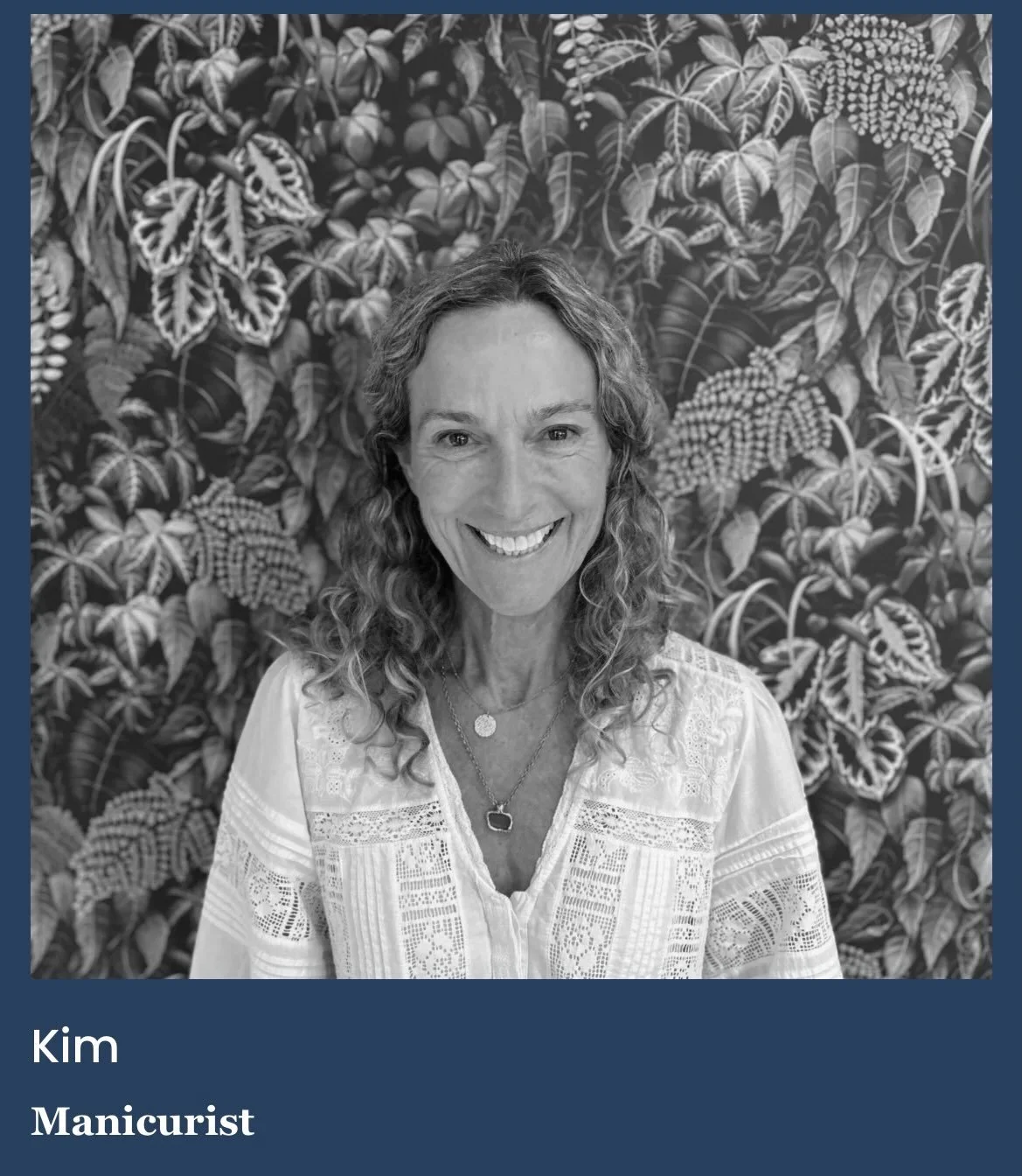 Meet Kim 👋🏼 

Kim is our manicurist is in the salon every Thursday and Friday from 11am-5pm doing gel manicures, pedicures and regular polish. 

&ldquo;At the heart of everything I do is natural nail health. Every treatment is designed to protect, 