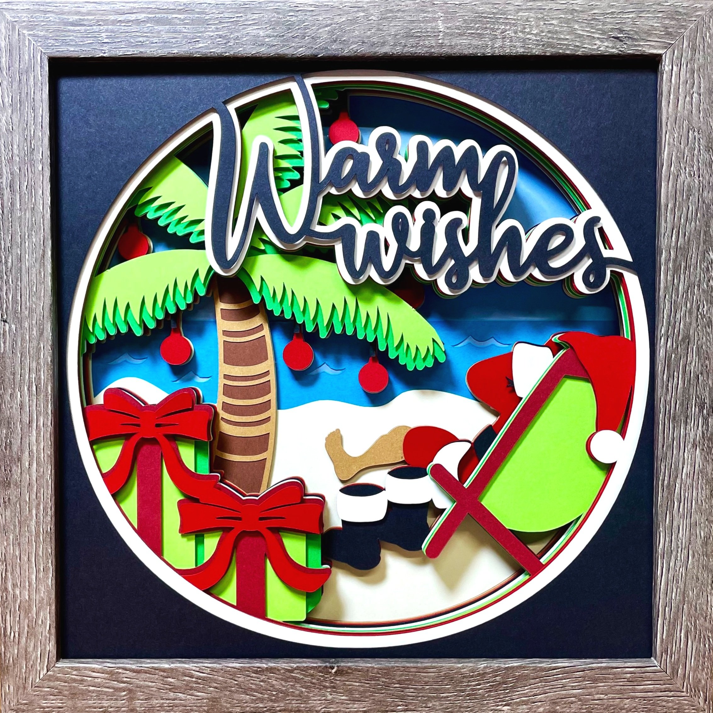 Warm Wishes Beach Christmas