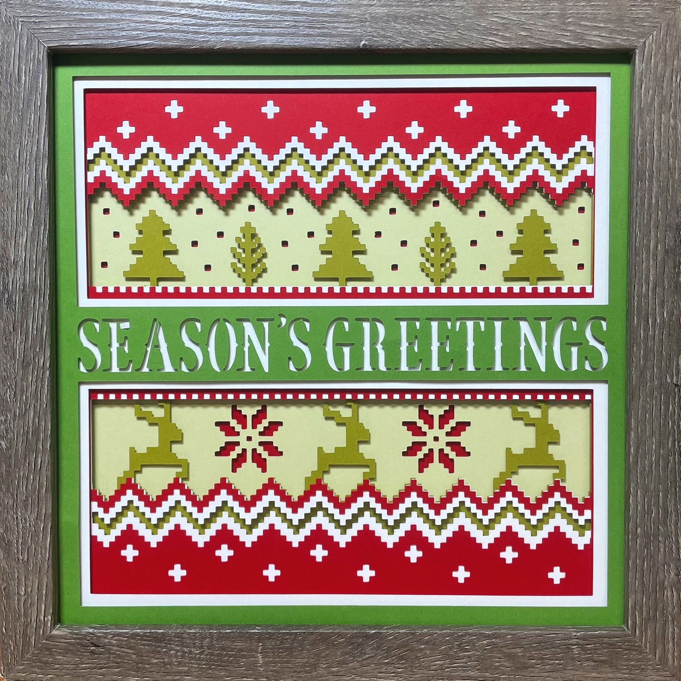 Season's Greetings Knit Sweater
