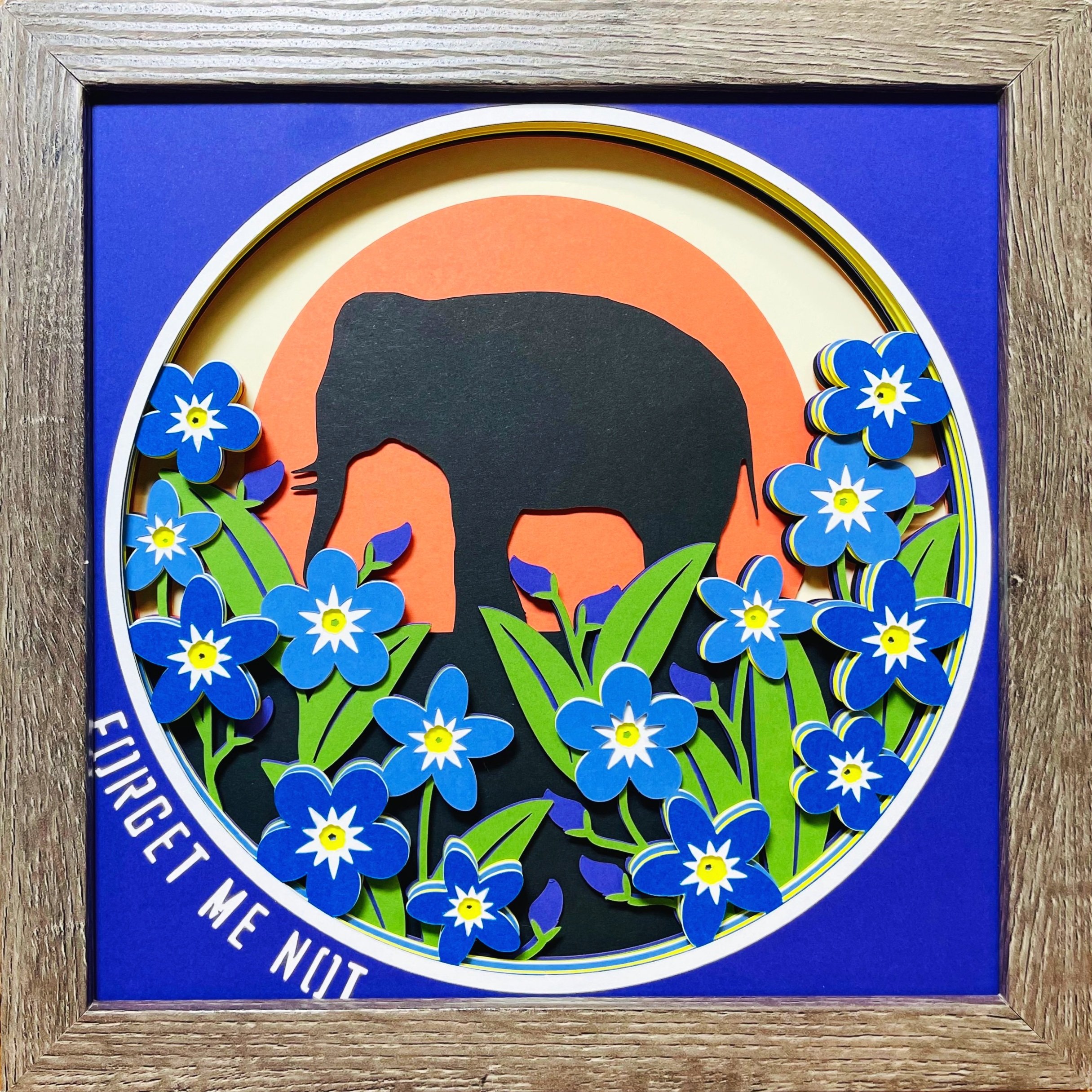 Elephant Forget Me Not