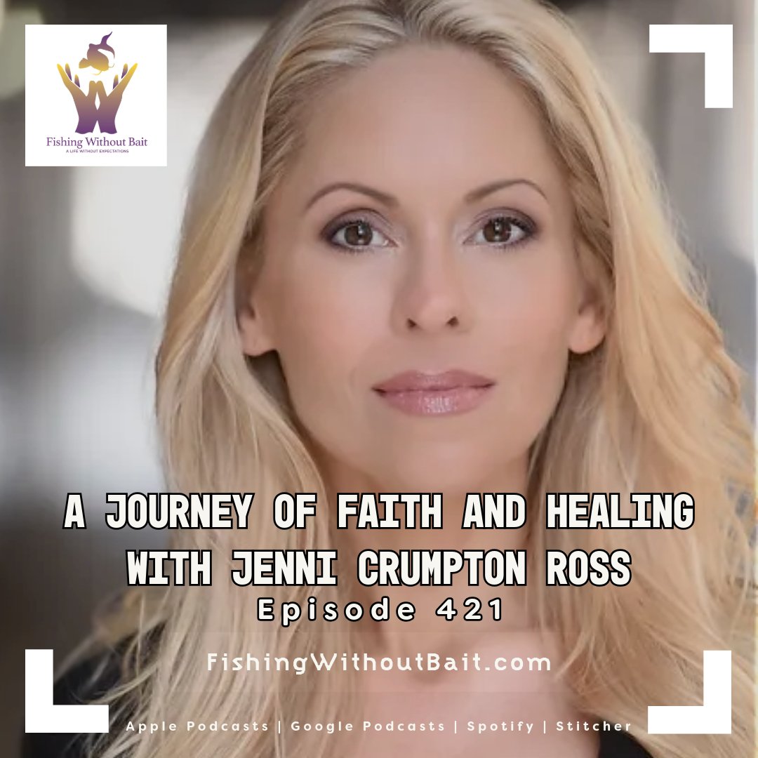 Now at www.FishingWithoutBait.com 

Fishing Without Bait 421: Breaking Chains: A Journey of Faith and Healing with Jenni Crumpton Ross

Join us on &quot;Fishing Without Bait,&quot; hosted by Jim Ellermeyer, as we delve into the inspiring journey of J