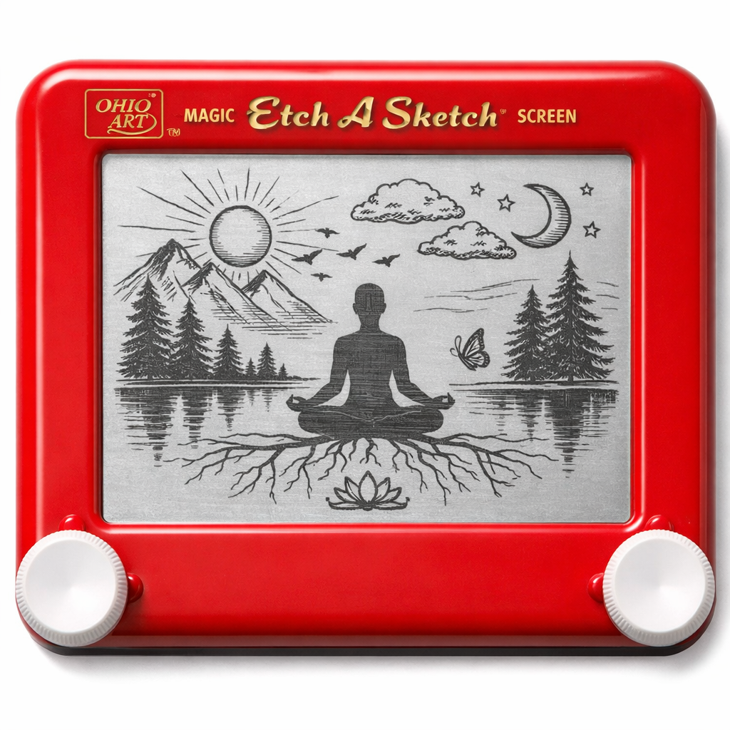 Fishing Without Bait 496: Clearing the Etch-A-Sketch: Letting Go of What Isn’t Ours