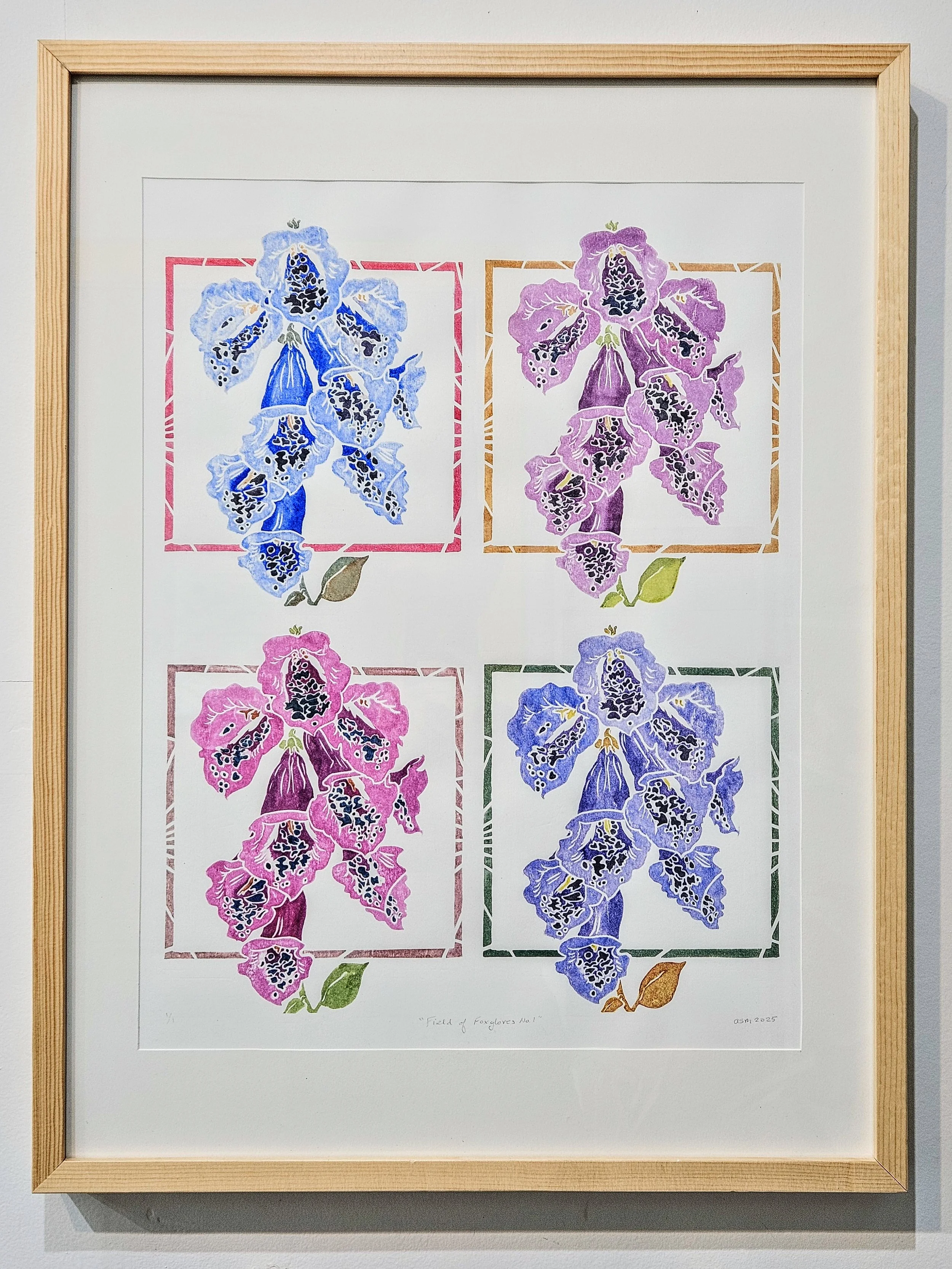 Field of Foxgloves 1